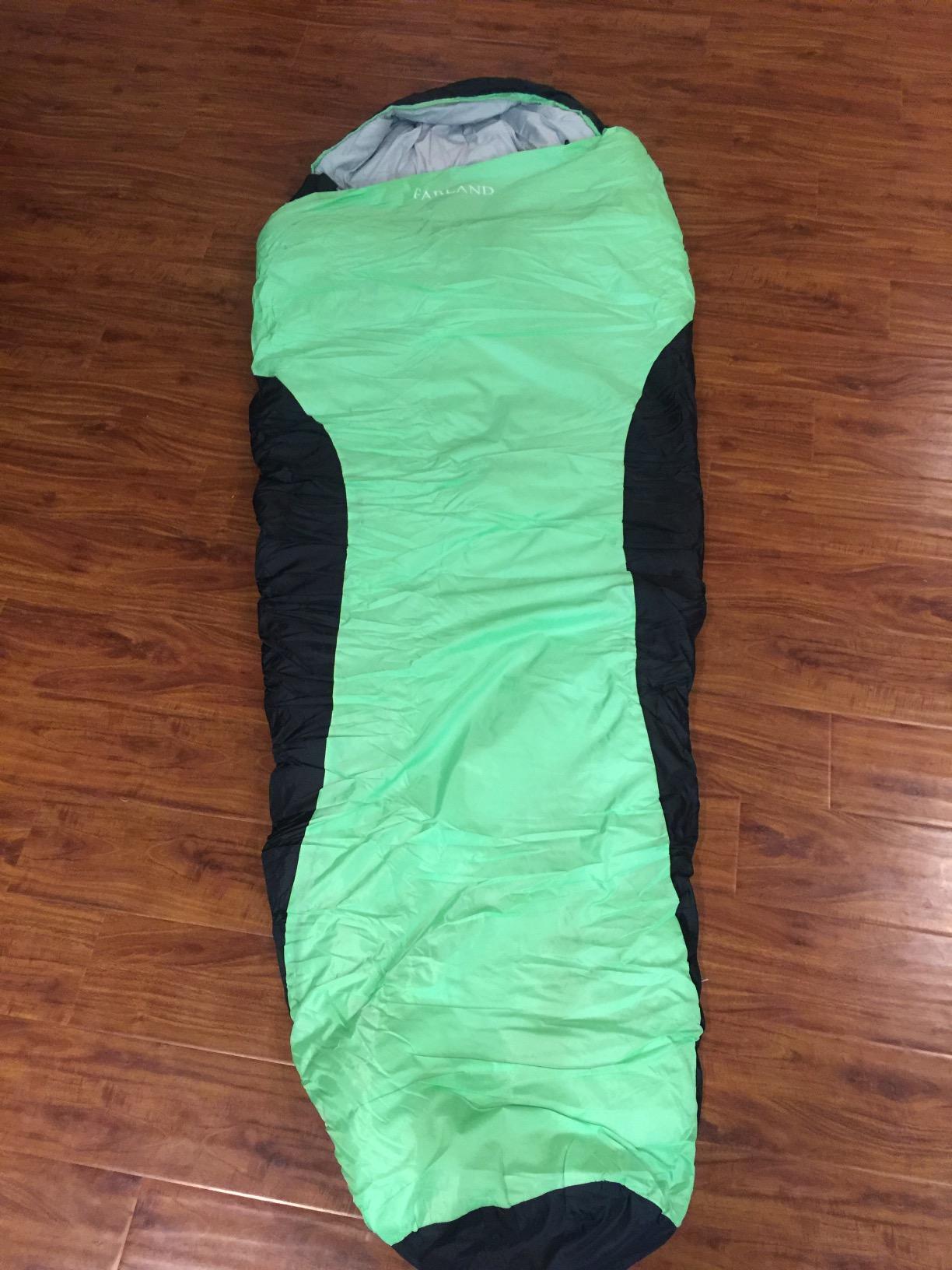 FARLAND Sleeping Bag for Adults, Cold Weather & Warm Plush Fleece-Lined Interior customer photo 2