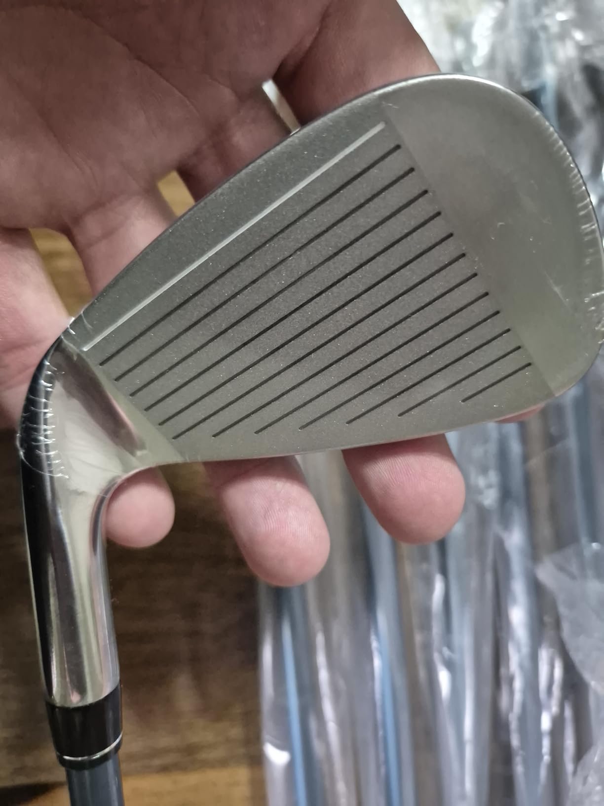 PGM 7 Piece Men's Golf Iron Set and Single Club for Right Handed, Forgiving Design Sets with Graphite Shaft and Easy Control Grip Include Golf Club Iron 5 to 9 PW SW customer photo 2