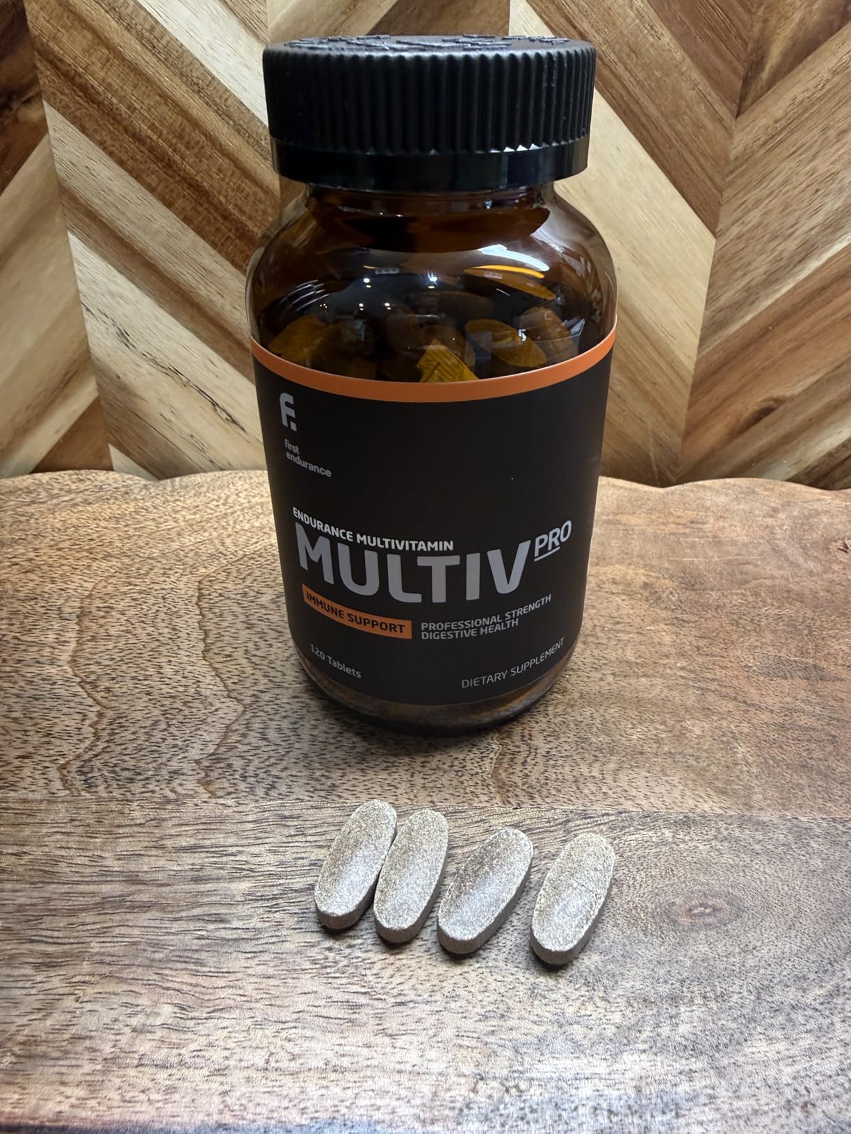 FIRST ENDURANCE MULTIV-PRO - Professional Grade Daily Multivitamin for Men and Women, Immune Support Vitamin Supplement for Energy, Sleep, Digestive Health, and Workout Recovery, 120 Tablets customer photo 1