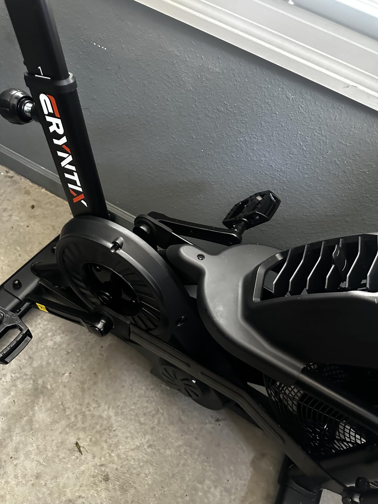 Dual Resistance Air Bike, Magnetic & Air Fan Bike with APP Connection customer photo 2