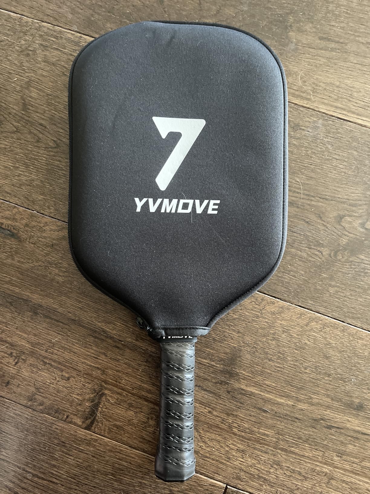 YVmove Pickleball Paddle with T700 Raw Carbon Fiber Surface & 16mm STR-Core Power Polymer Core, Premium Pickle Ball Racket Designed for Ultimate Spin & Consistency, USAPA Approved customer photo 1
