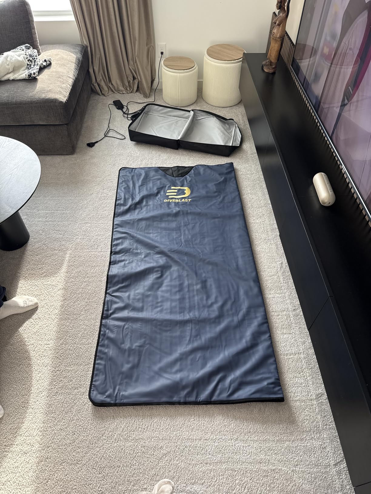DIVEBLAST Near Zero EMF Far Infrared Sauna Blanket for Home customer photo 1