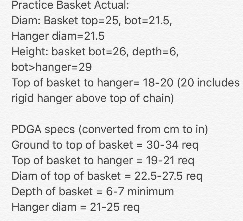 Remix Practice Basket for Disc Golf - Choose Your Color and Style customer photo 2