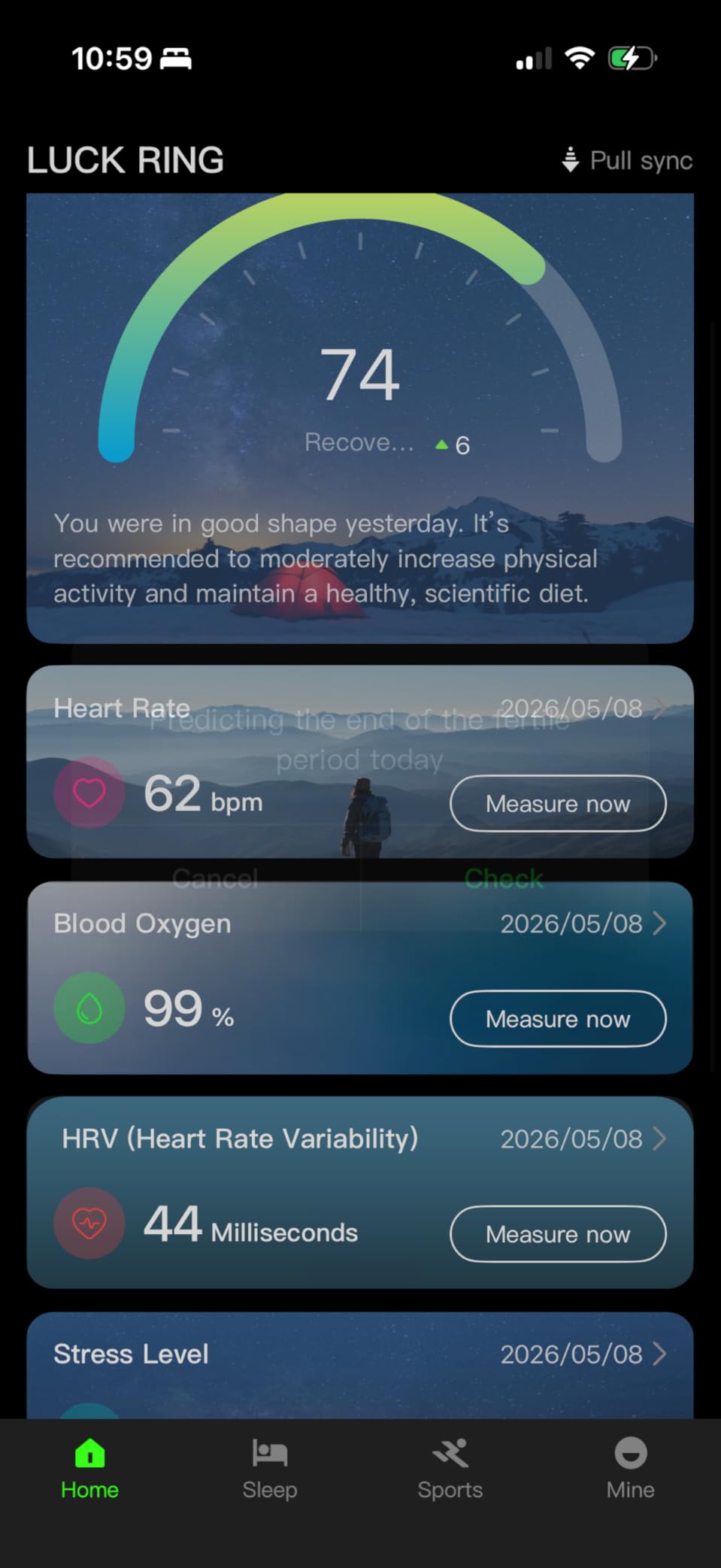 Mirlray Smart Ring for Women & Men, Smart Ring Health Tracker, Blood Oxygen & Heart Rate Monitor, Long Lasting Battery Sleep Ring, Waterproof Fitness Ring (Rose Gold, 9) customer photo 1