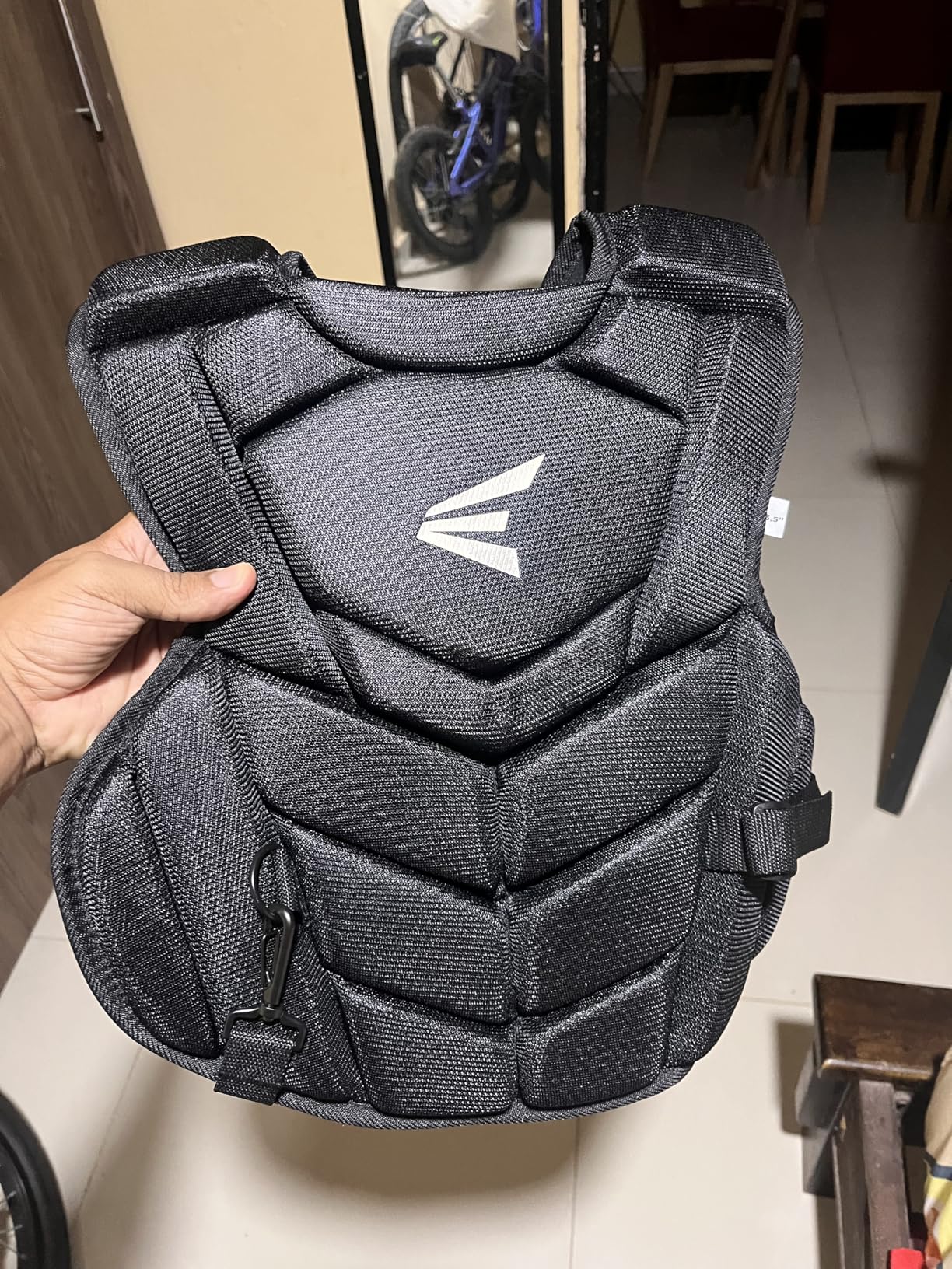Easton Black Magic 3.0 Youth Baseball Catcher Gear Set - Helmet, Chest Protector & Leg Guards - Amazon's Choice customer photo 1