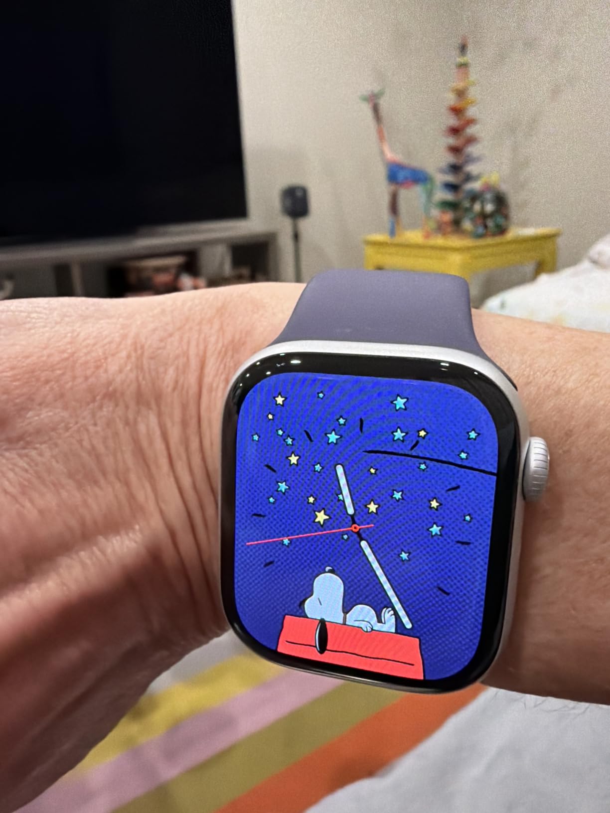 Apple Watch Series 11 GPS 42mm Smartwatch with Rose Gold Aluminum Case with Light Blush Sport Band customer photo 2