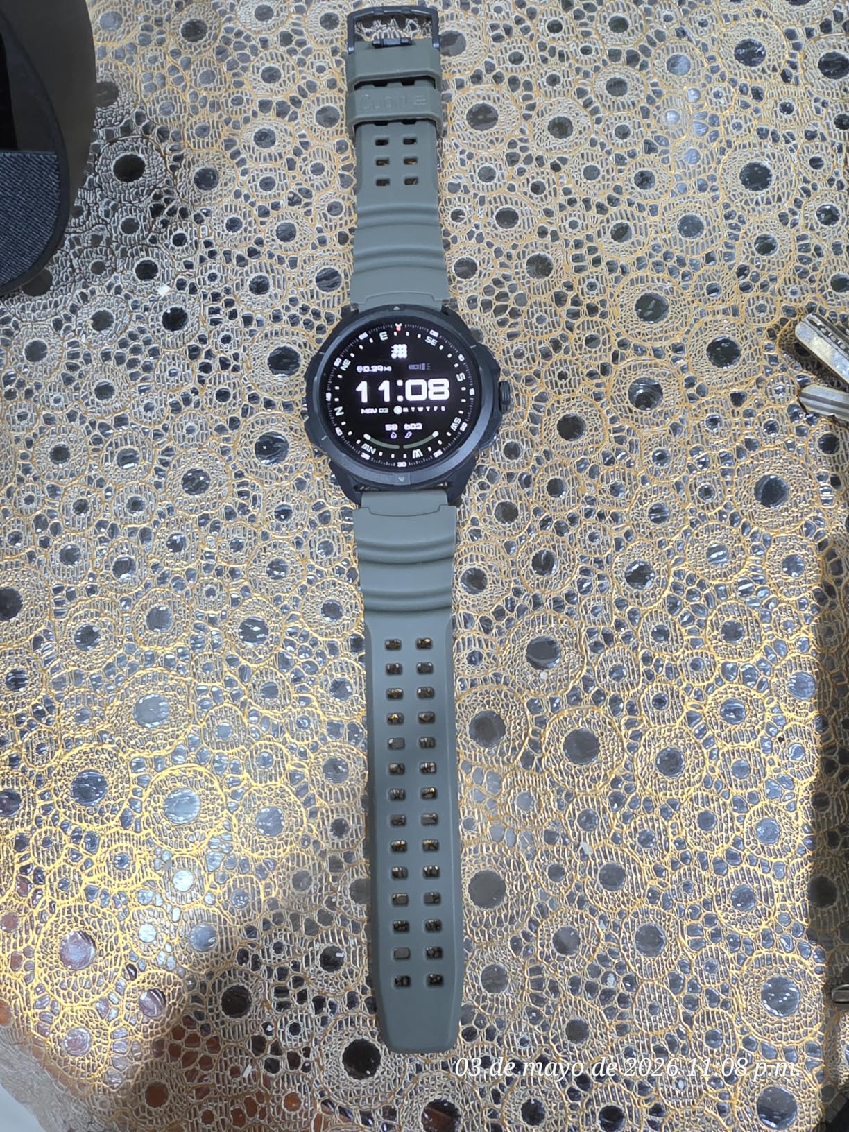Cubitt Terra Rugged Smartwatch with Dual-Band GPS, 1.48