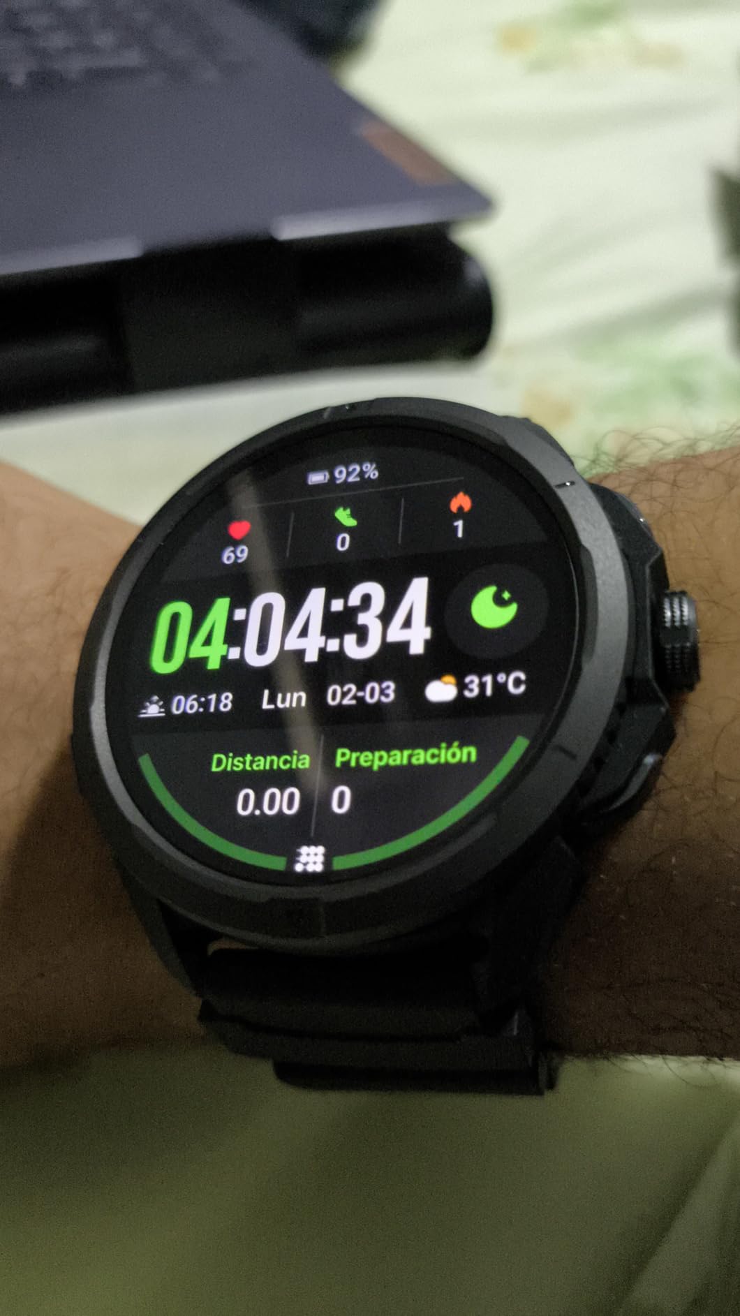 Cubitt Terra Rugged Smartwatch with Dual-Band GPS, 1.48