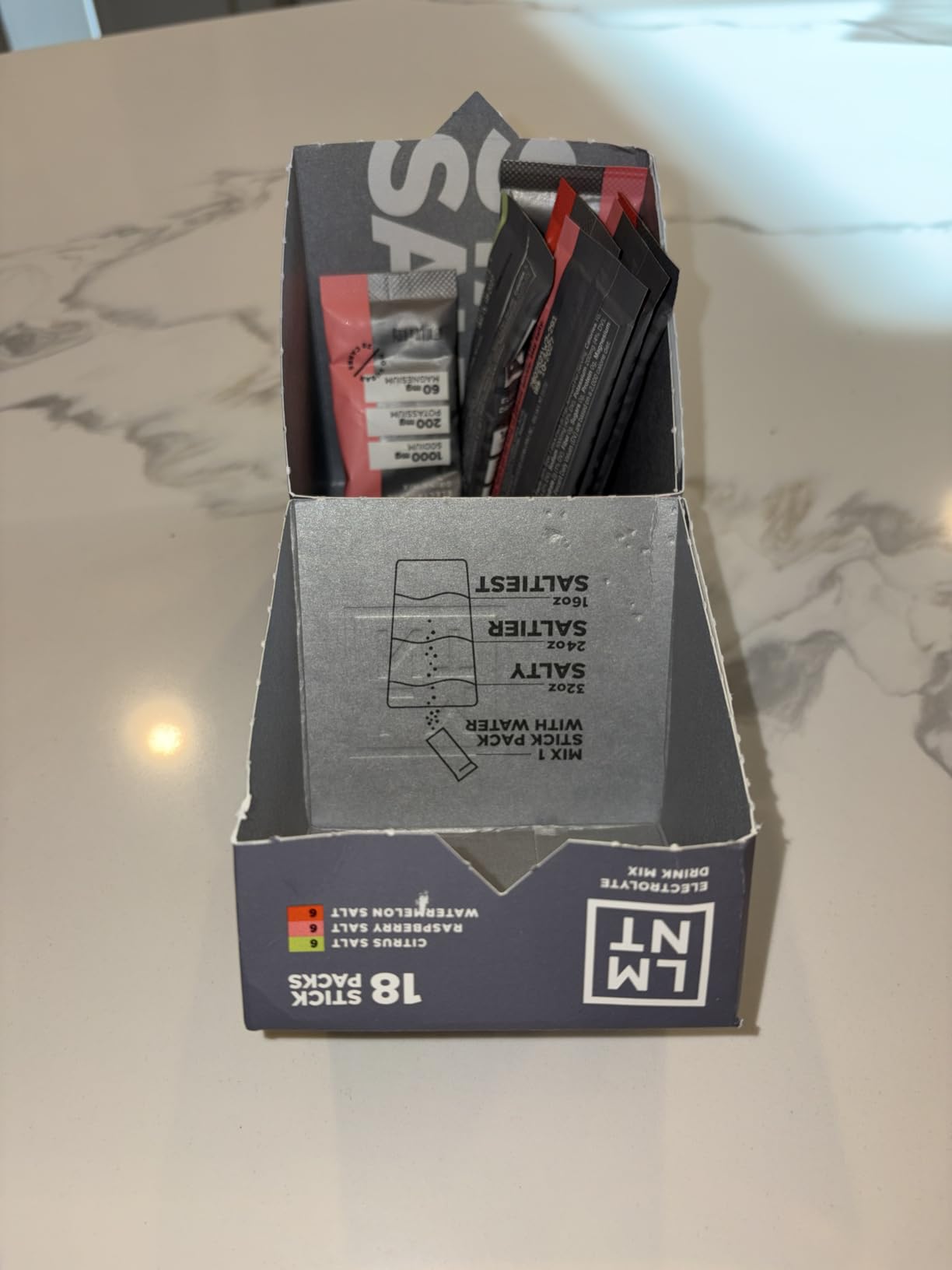 LMNT Zero Sugar Electrolytes - Variety Pack Bundle | Drink Mix | 18-Count customer photo 1