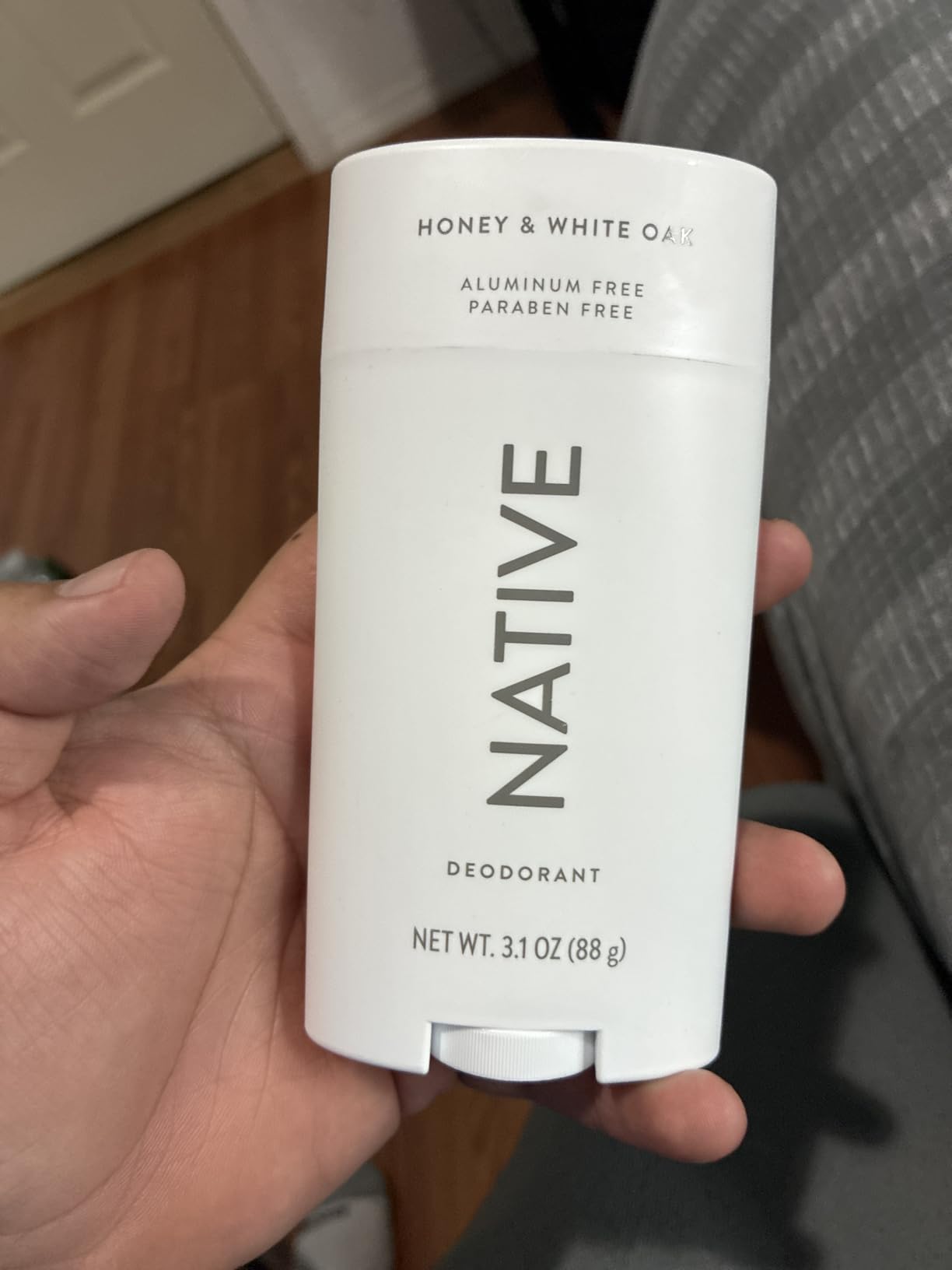 Native Aluminum Free Deodorant, Sea Salt & Cedar, Large Size Stick, 72 Hour Odor Control, for Women & Men, Contains Naturally Derived Ingredients, 3.1 oz customer photo 2