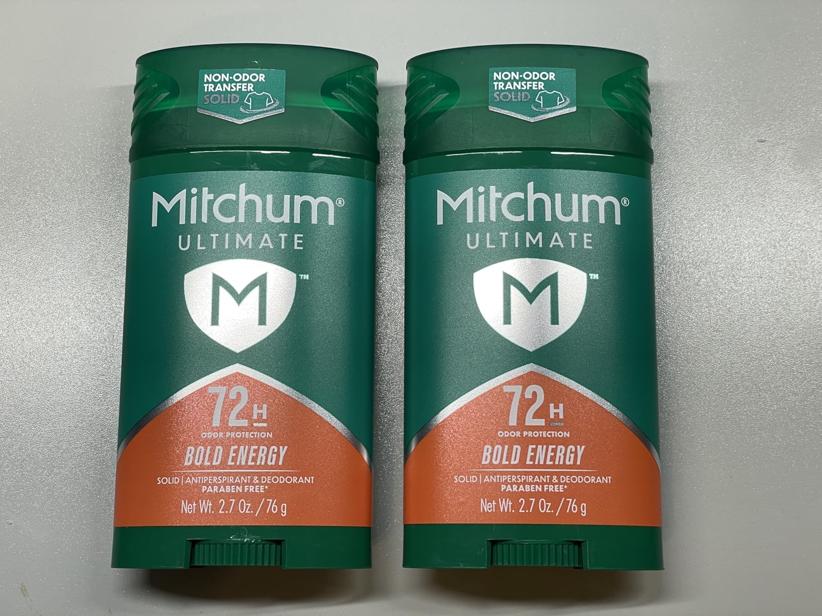 Mitchum Ultimate 72H Odor Protection Men's Antiperspirant & Deodorant, Invisible Solid, Clean Control, 2 pack customer photo 2