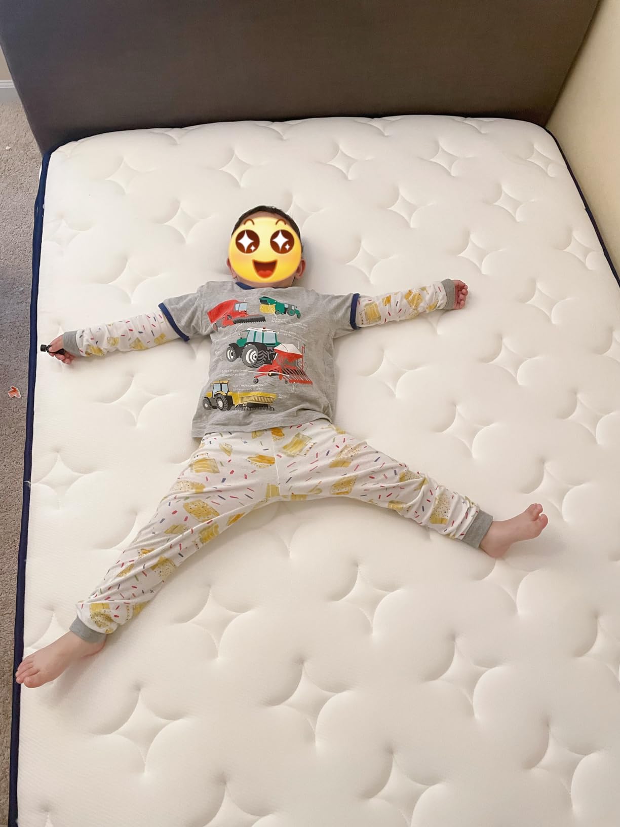 BedStory Firm Queen Size Mattress 14 Inch, Luxury Hybrid Mattress for Back Pain Relief with Zoned Lumbar Support, Cooling Hotel Collection Deep Sleep Mattresses, 365 Nights Trial, 10-Year Warranty customer photo 2