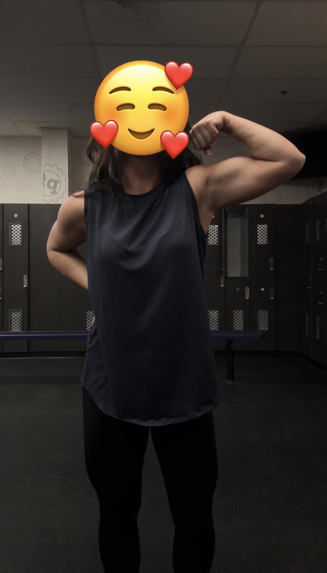 PINSPARK Workout Tops for Women Sleeveless Athletic Tank Tops UPF 50+ Running Tanks with Side Slits Loose Fit Gym Yoga Shirt customer photo 1