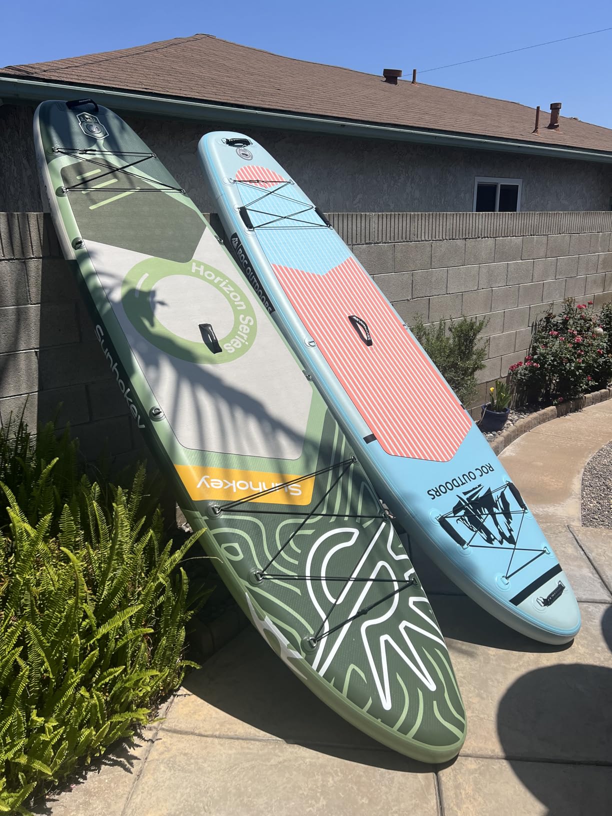 11'×34'' Extra Wide Inflatable Paddle Board with Seam Welded Technology, Stand Up Paddle Board, 420lb Capacity for Adults, Sup Board for All-Level with 2-Blade Paddle/Dual-Action Pump/Leash customer photo 1