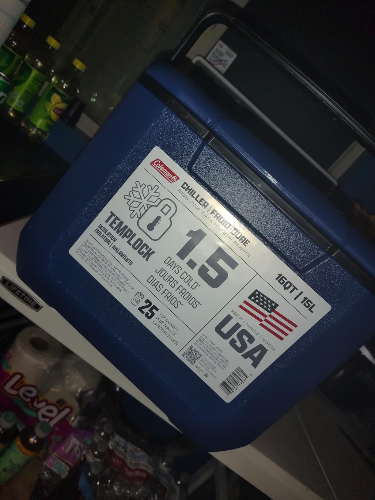 Coleman Chiller 48qt Cooler with Ice Retention, Leak Resistant, Great for Camping, Concerts, Sports, and More customer photo 1