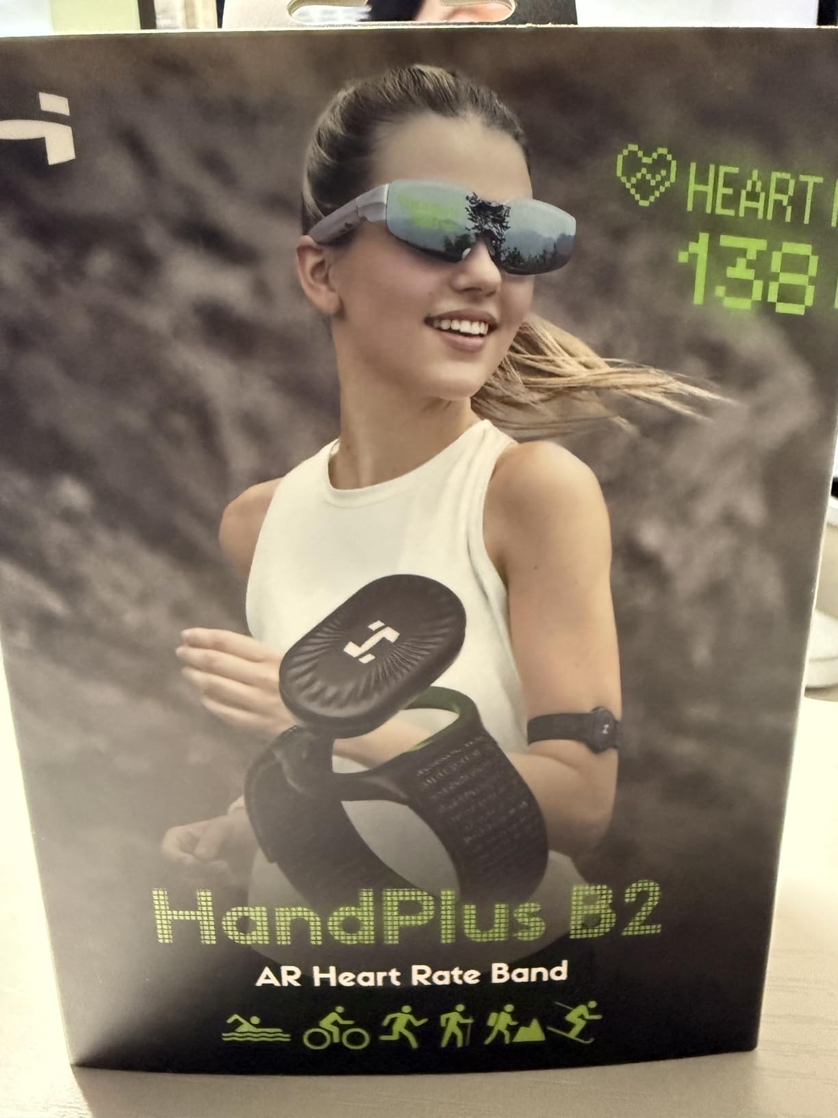 HandPlus Heart Rate Monitor, Comfort Training-Grade Optical Fitness Tracker, Advanced Optical HR with Zone Accuracy, 72h Offline Storage, Bluetooth & ANT+ for Fitness Training customer photo 2
