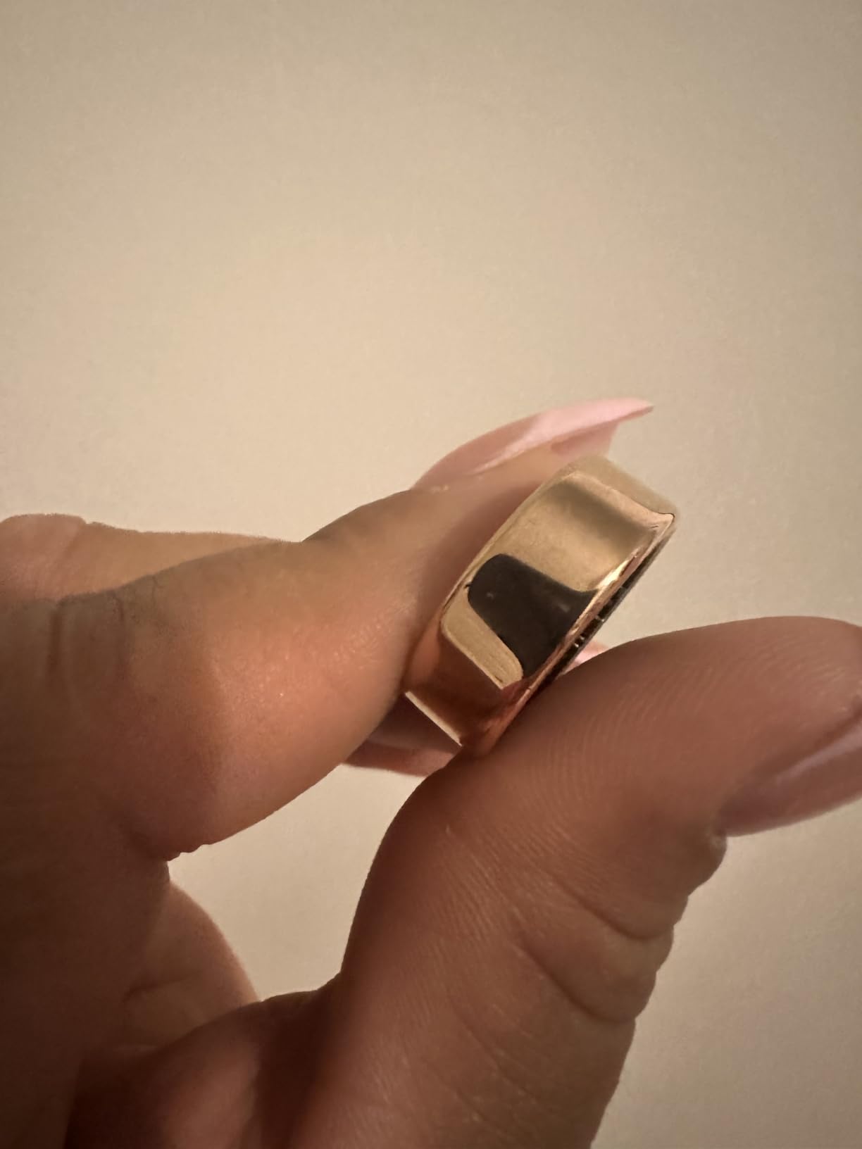 BIEMHA IP68 Waterproof Smart Ring - Fitness & Health Tracker with Sleep/Exercise Monitoring, Unisex for Women Men, iOS & Android Compatible, Long Lasting Battery Life, No Subscription (Silver, 8) customer photo 1