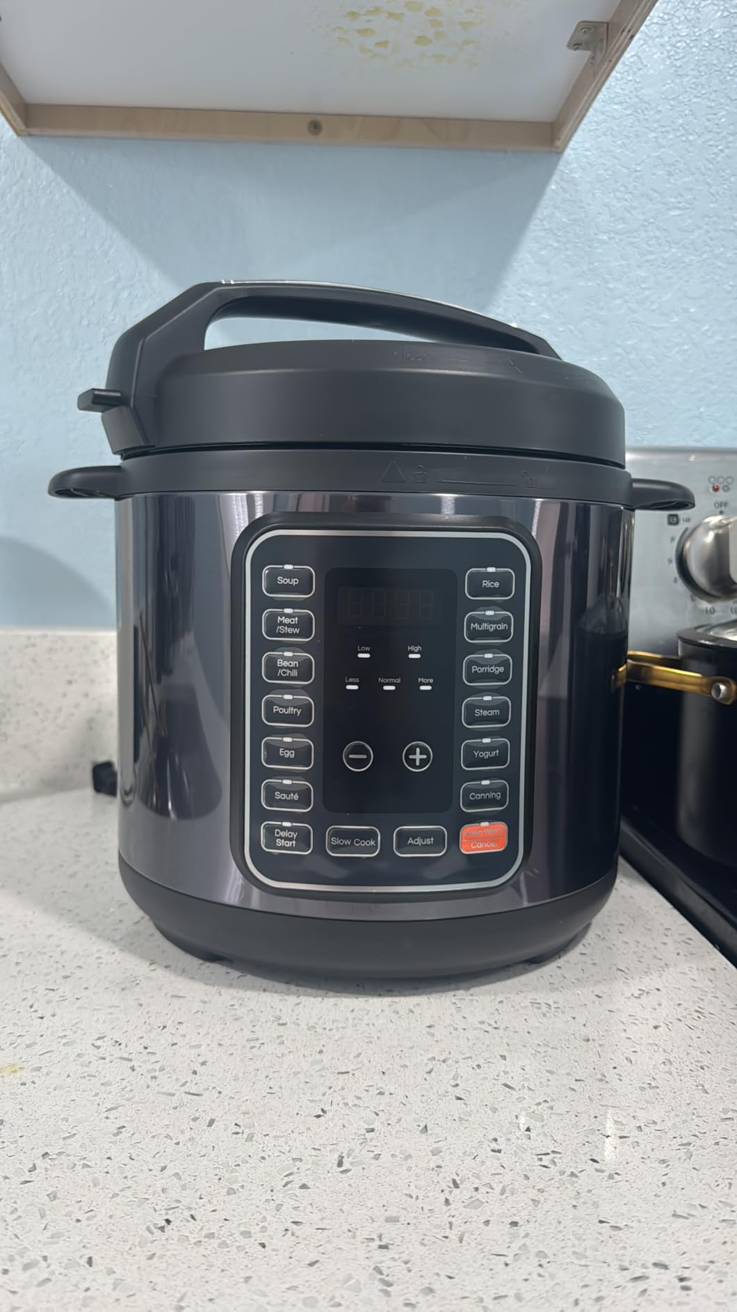 DUMOS 16-in-1 Electric Pressure Cooker, 6QT Programmable Multi Cooker with 12 One-Touch Presets, Ceramic Inner Pot Delay Start & Keep Warm, Includes Recipe Guide, Silver customer photo 2