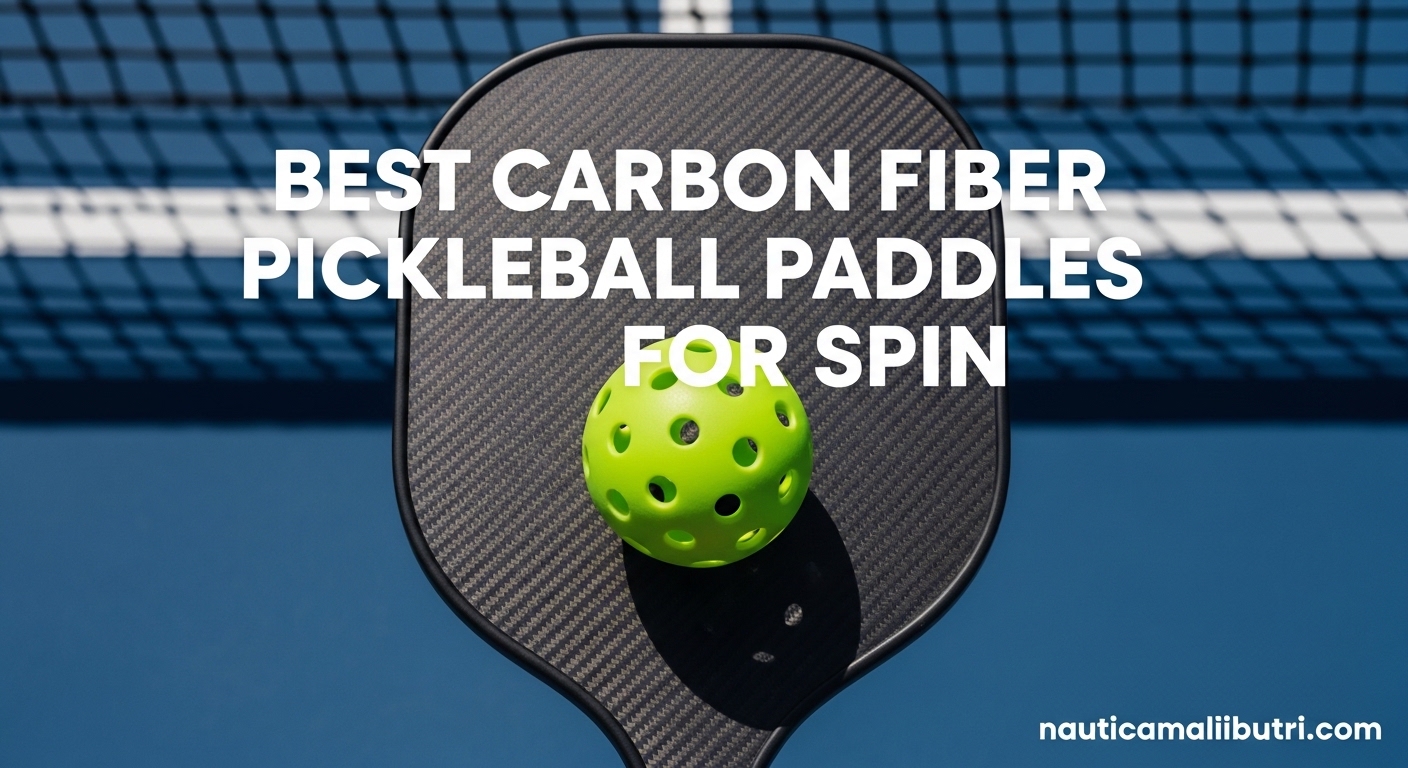 Best Carbon Fiber Pickleball Paddles for Spin