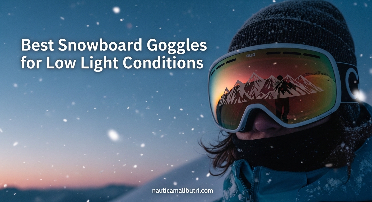 Best Snowboard Goggles for Low Light Conditions