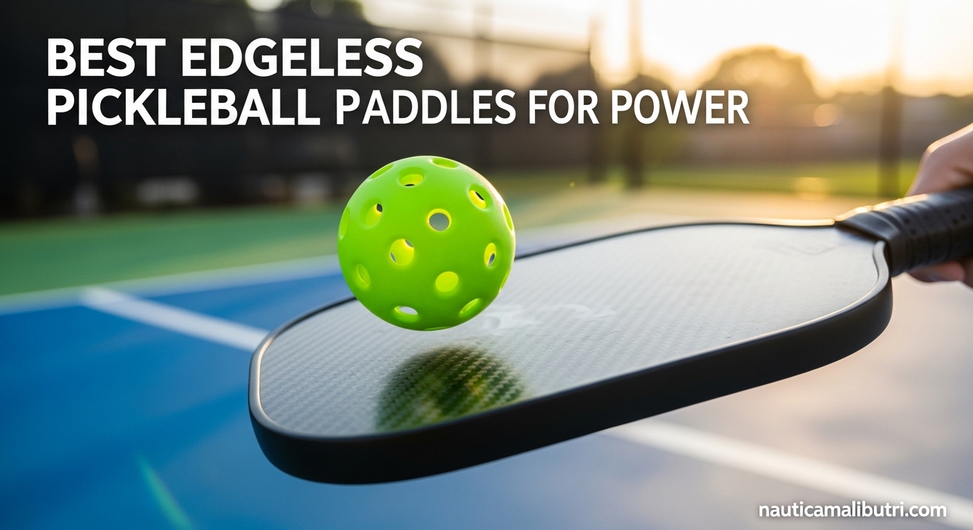 Best Edgeless Pickleball Paddles for Power