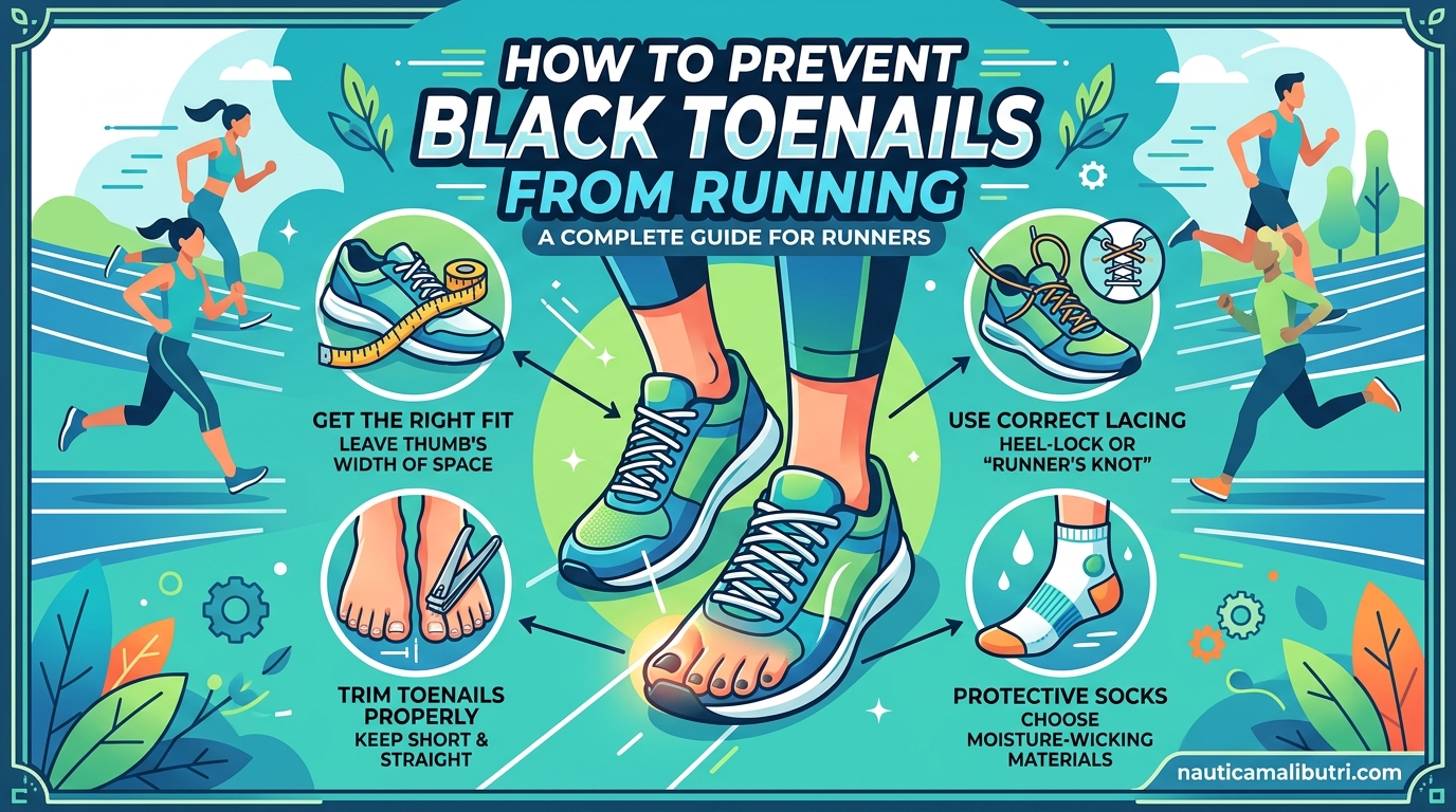 How to Prevent Black Toenails From Running