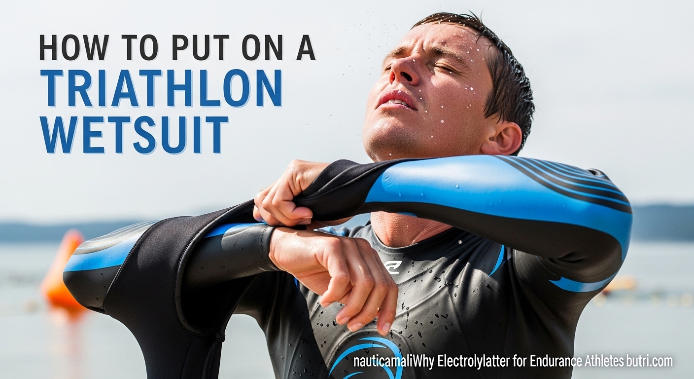 How to Put on a Triathlon Wetsuit