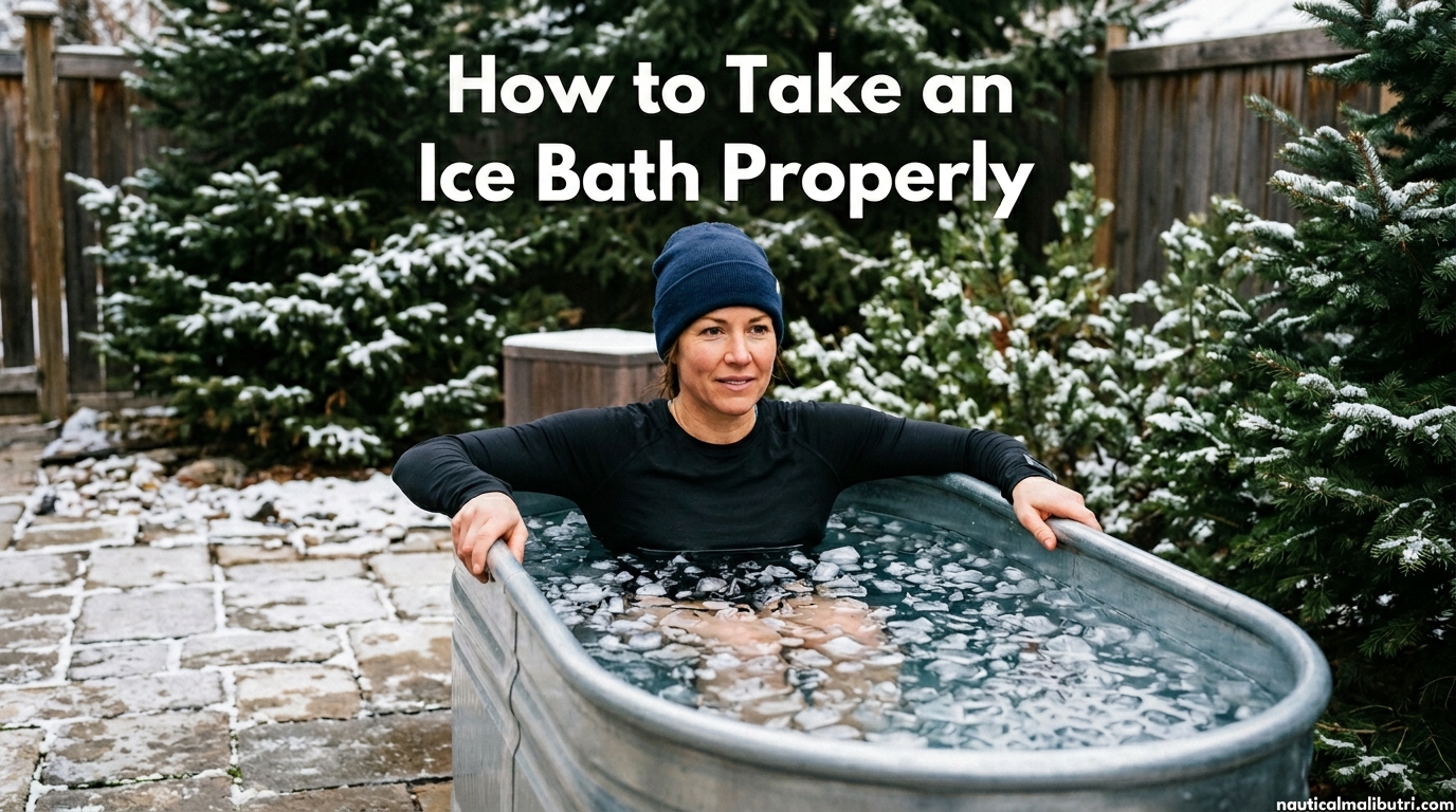 How to Take an Ice Bath Properly