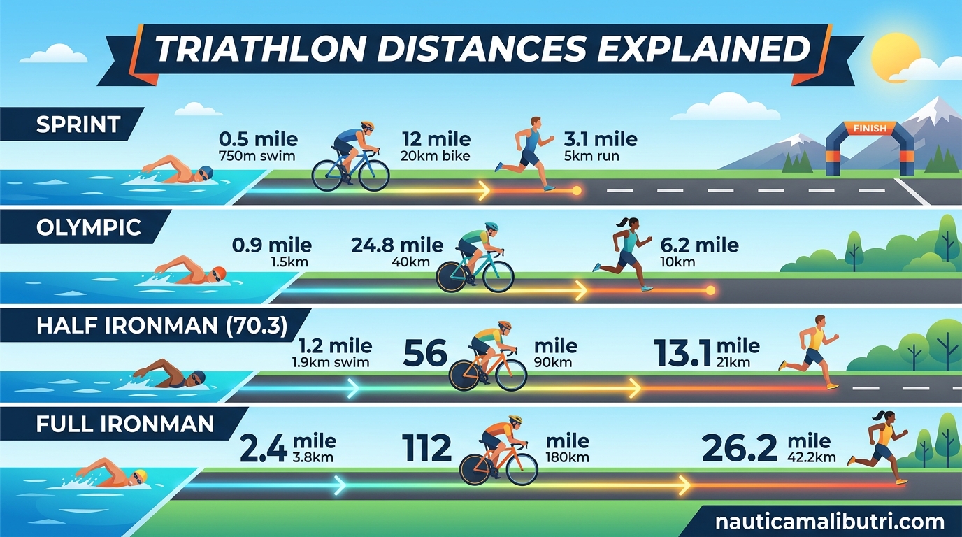 Triathlon Distances Explained