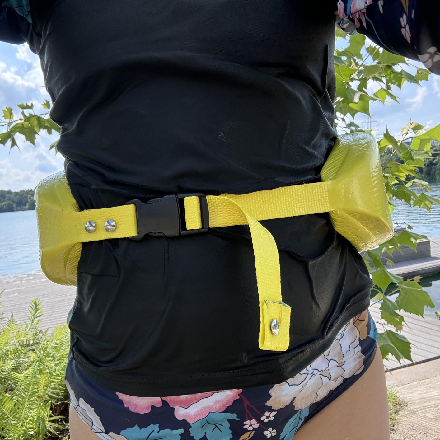 TRC Recreation Super Soft Promotional Belt, Foam Water Sports Skiing Buoyancy Belt - Waist Float for Swimming, Boating, & SUP customer photo 2