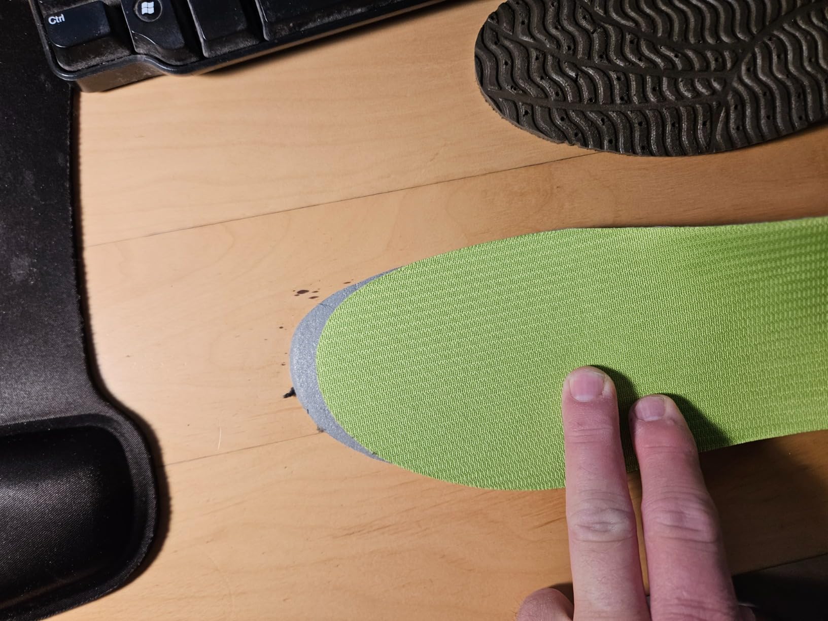 Superfeet All-Purpose Support High Arch Insoles (Green) for Active Lifestyle with High Arch Support - Men 11.5-13 / Women 12.5-14 customer photo 2
