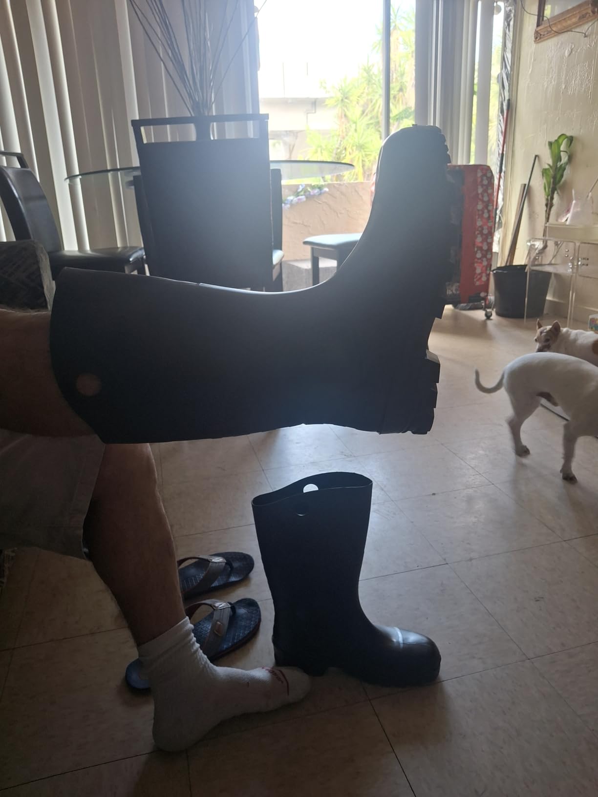 Dunlop Chesapeake Rubber Boots for Men & Women - PVC Waterproof Lightweight Garden, Fishing & Rain Boots customer photo 2