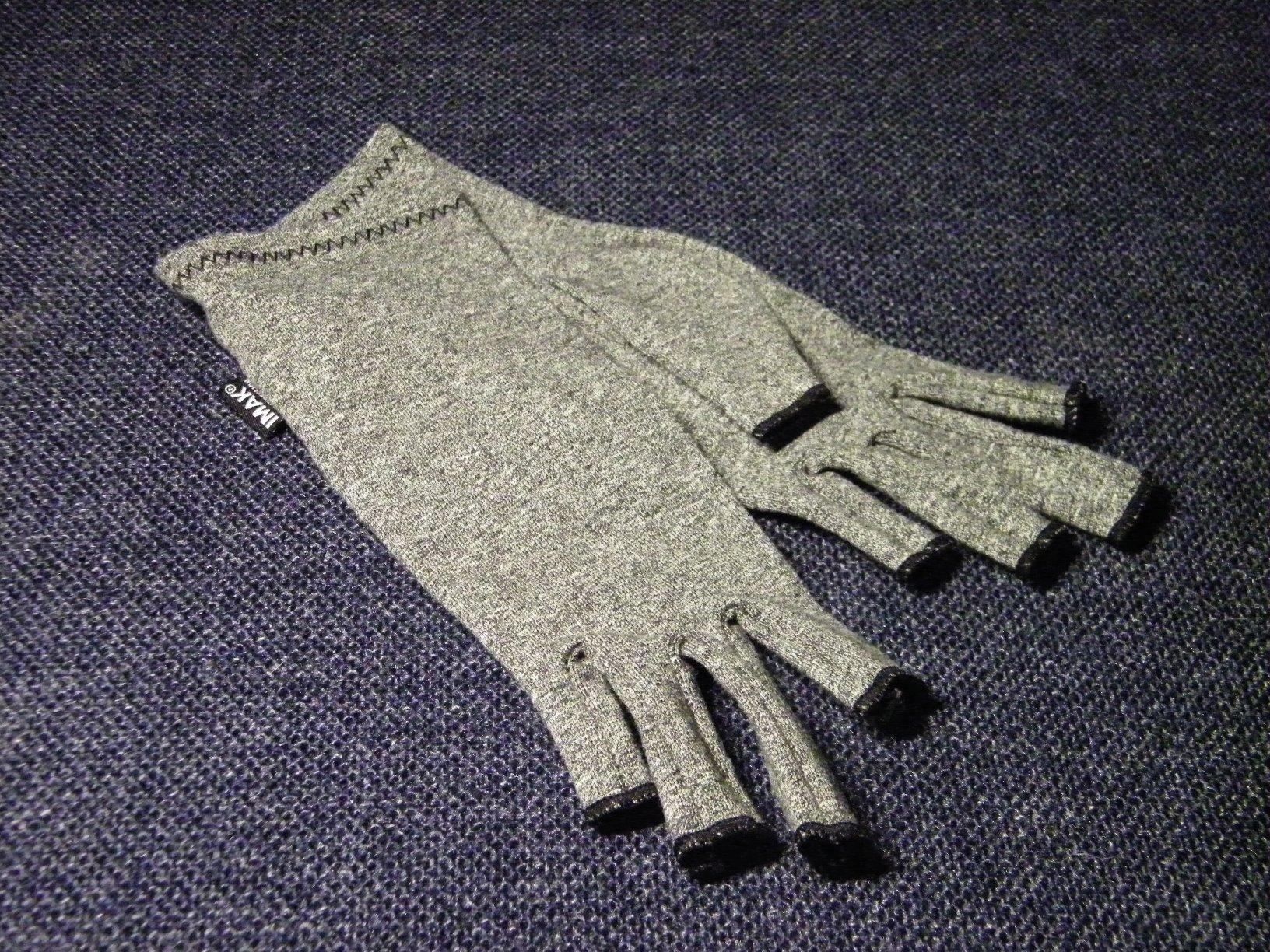 IMAK Compression Arthritis Gloves - Fingerless, Support for Joint Pain & Circulation, Unisex, Compression Gloves customer photo 2