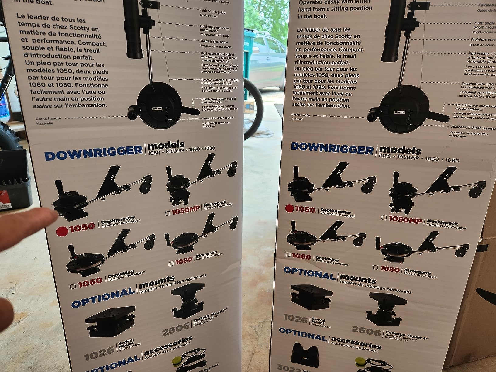 Scotty #1050MP Depthmaster Manual Downrigger, Display Packed w/ Rod Holder & Clamp Mount,Black customer photo 2