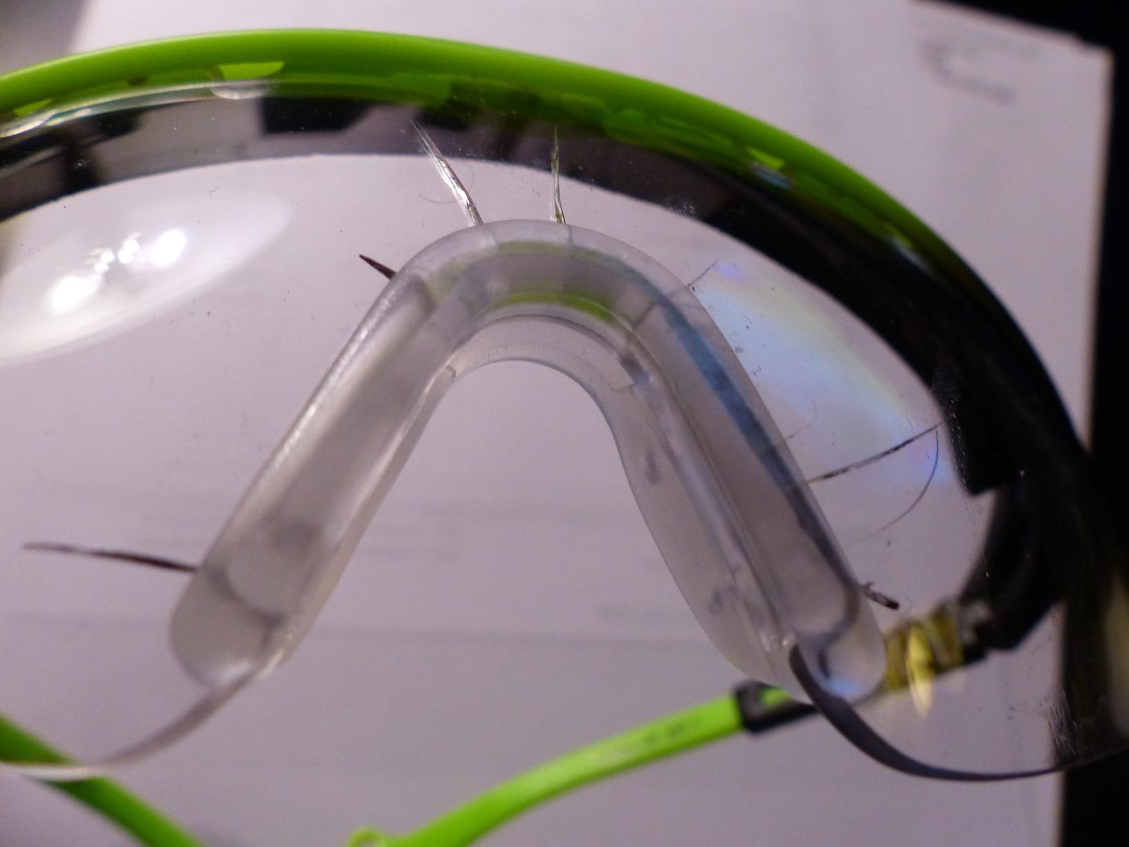 HEAD Racquetball Goggles - Powerzone Shield Anti Fog & Scratch Resistant Protective Eyewear w/Adjustable Strap customer photo 2