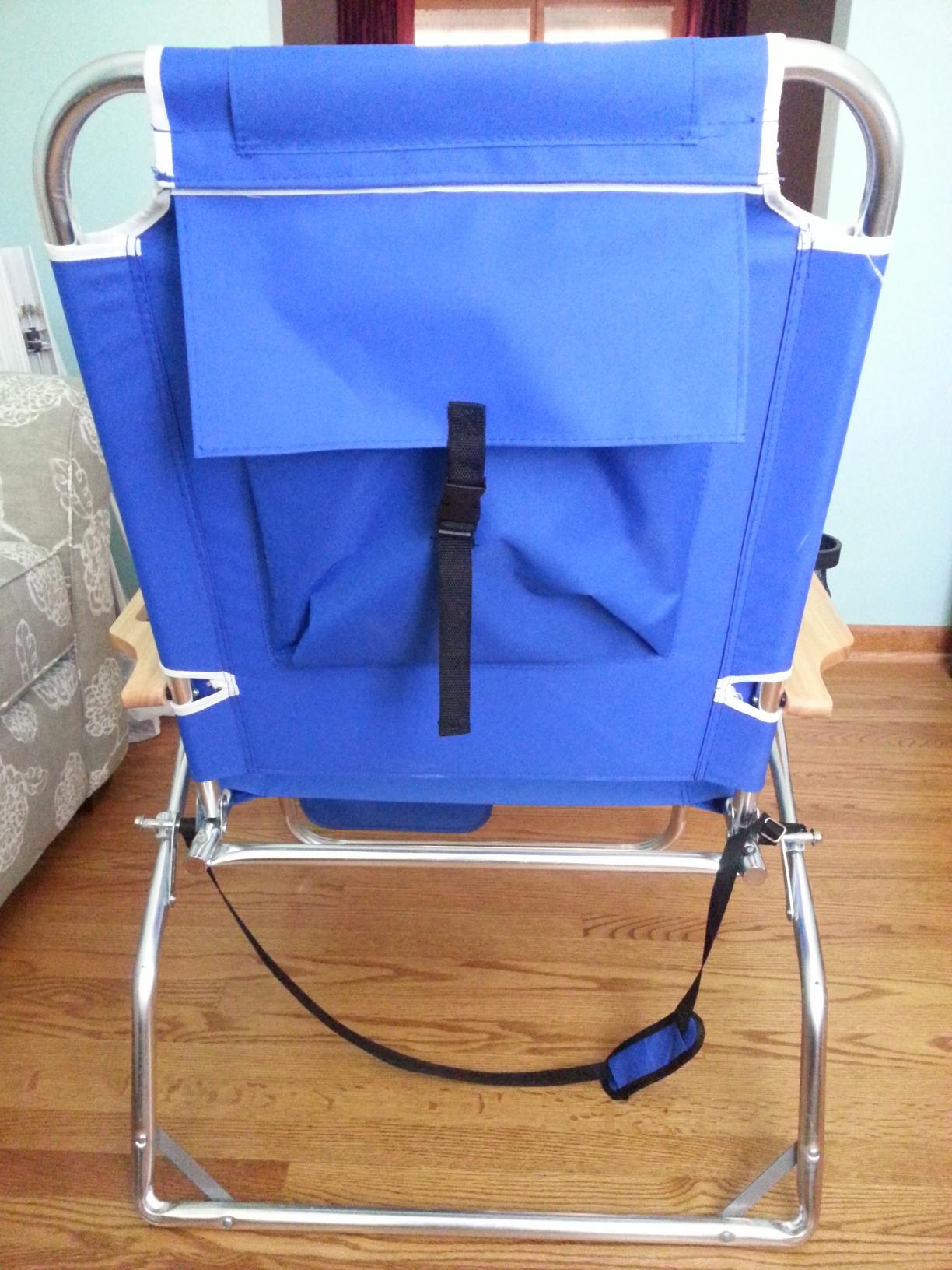 Big Jumbo 500 lbs XL Wide Heavy Duty Beach Chair for Big & Tall Adults, Aluminum Tubing - 4 Reclining Positions customer photo 2