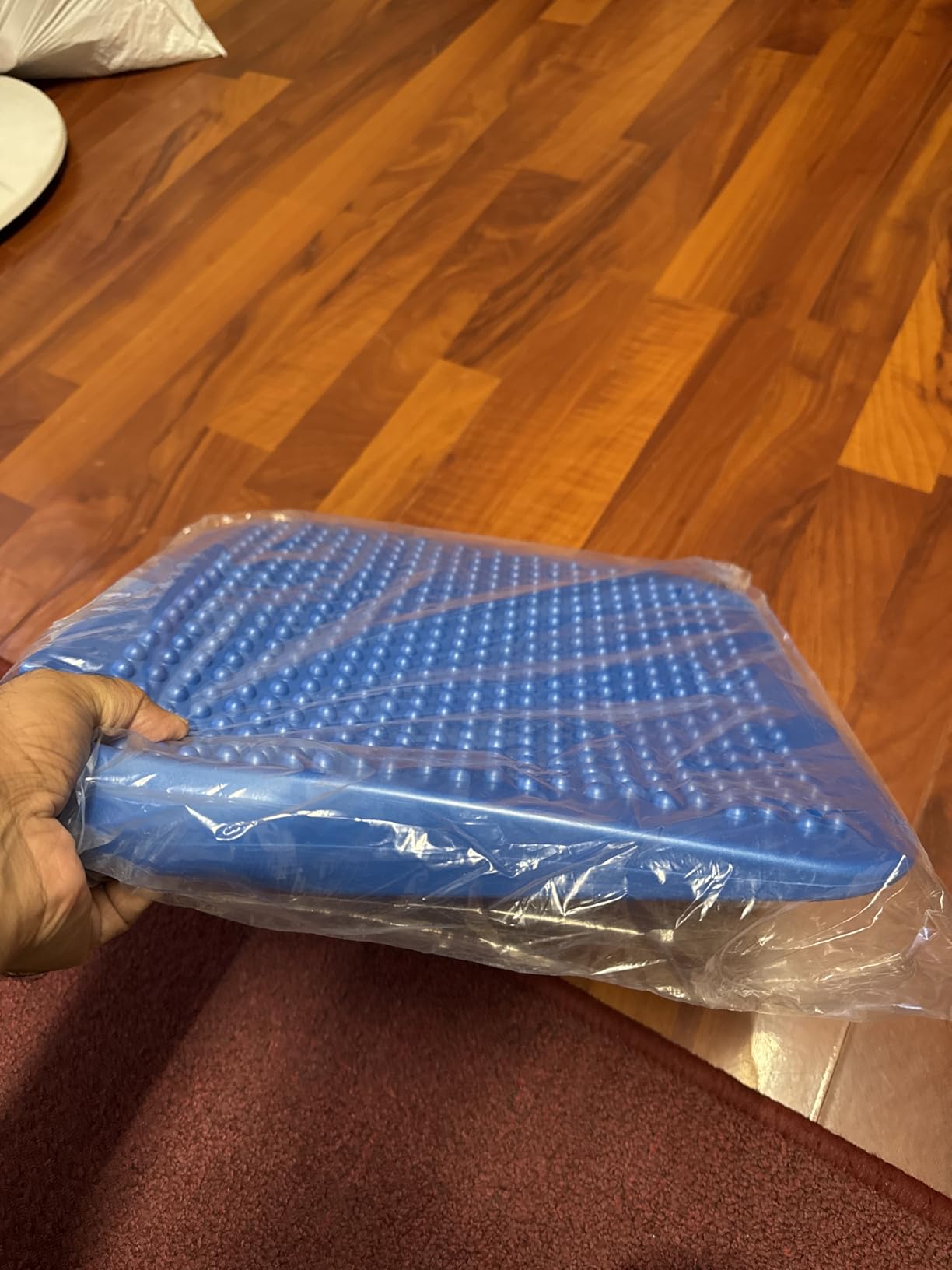 CanDo Sitting Wedge Active Seat Wobble Cushion for Posture, Back Pain, Stress Relief, Restlessness, and Anxiety - Adult Size, 14