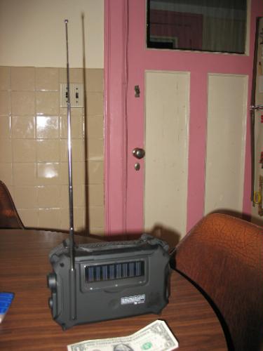 Kaito KA500RED 5-Way Powered Emergency AM/FM/SW Weather Alert Radio, Red customer photo 1