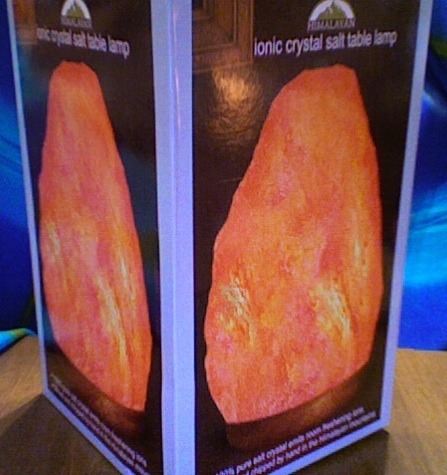 WBM LLC Himalayan Glow Natural Pink Salt Lamp, Crystal Salt Lamp Night Light with Brightness Control Dimmer Switch, Wooden Base & Salt Lamps Bulb | 6-8 LBS customer photo 1