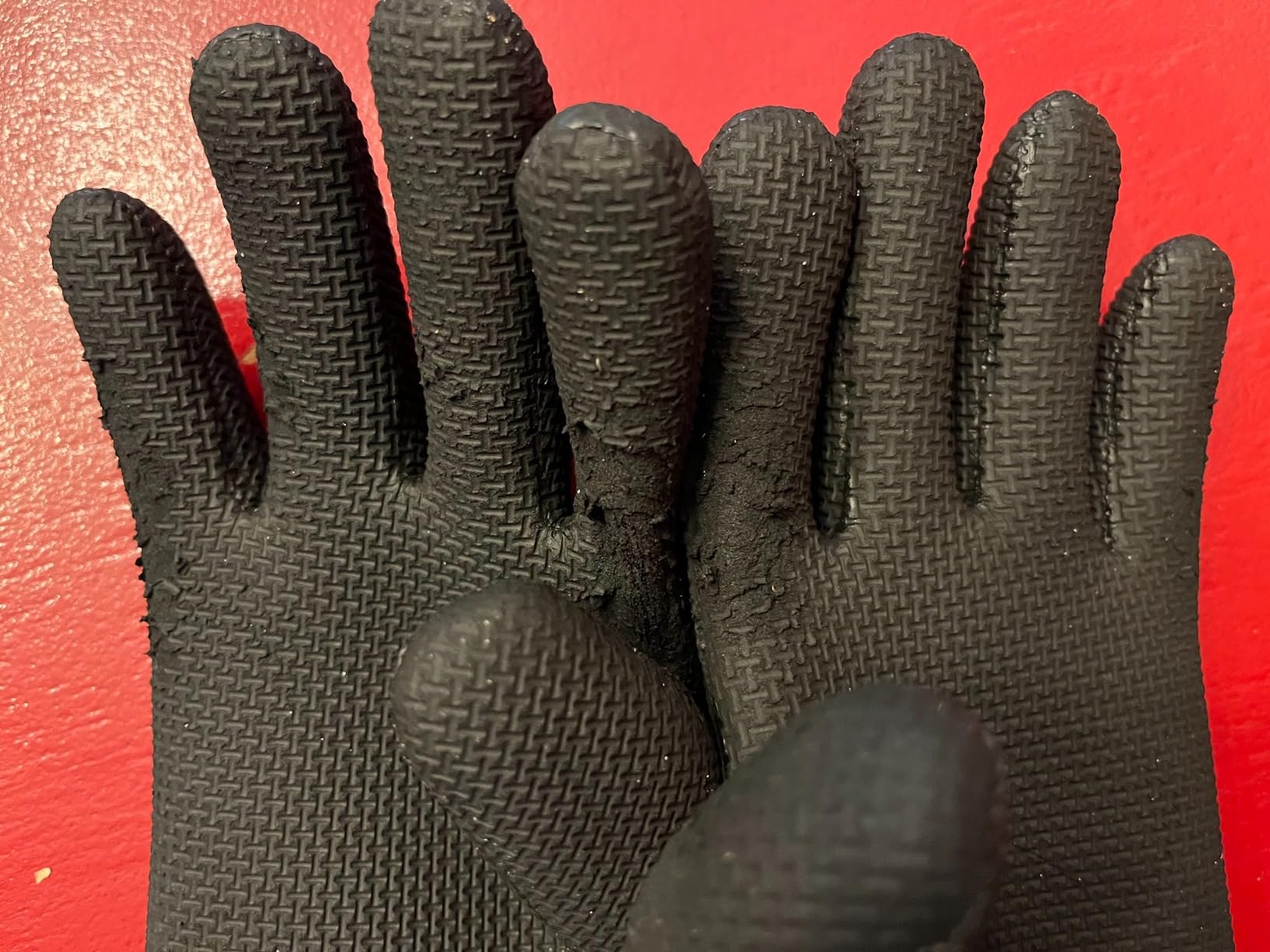 Glacier Glove Men's Ice Bay Waterproof Fleece-Lined Blind Stitched Neoprene Gloves | Seamless Palm with Sharkskin Texture customer photo 1