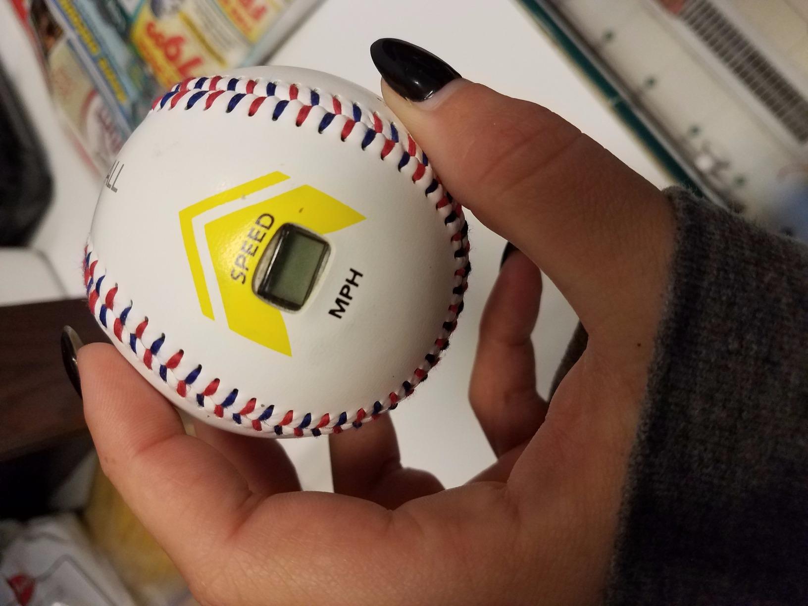 SKLZ Bullet Ball - Baseball Pitching Speed Sensor customer photo 2