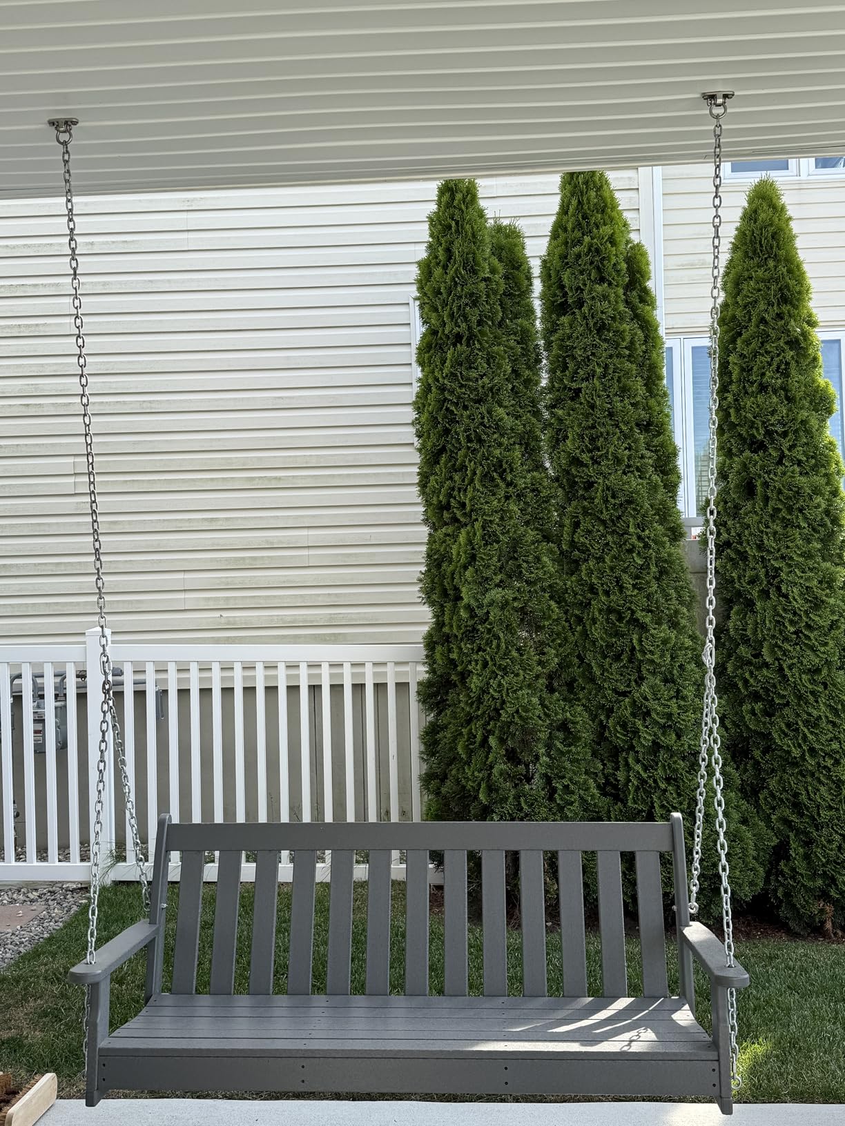 POLYWOOD GNS60WH Vineyard 60