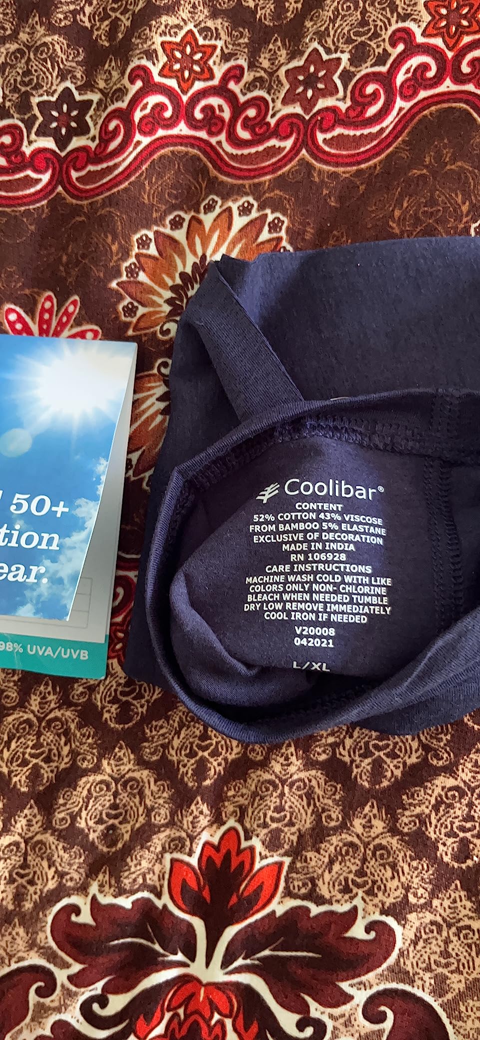 Coolibar Men's Sun Arm Sleeves - UPF 50+ Sun Protection - Navagio customer photo 1