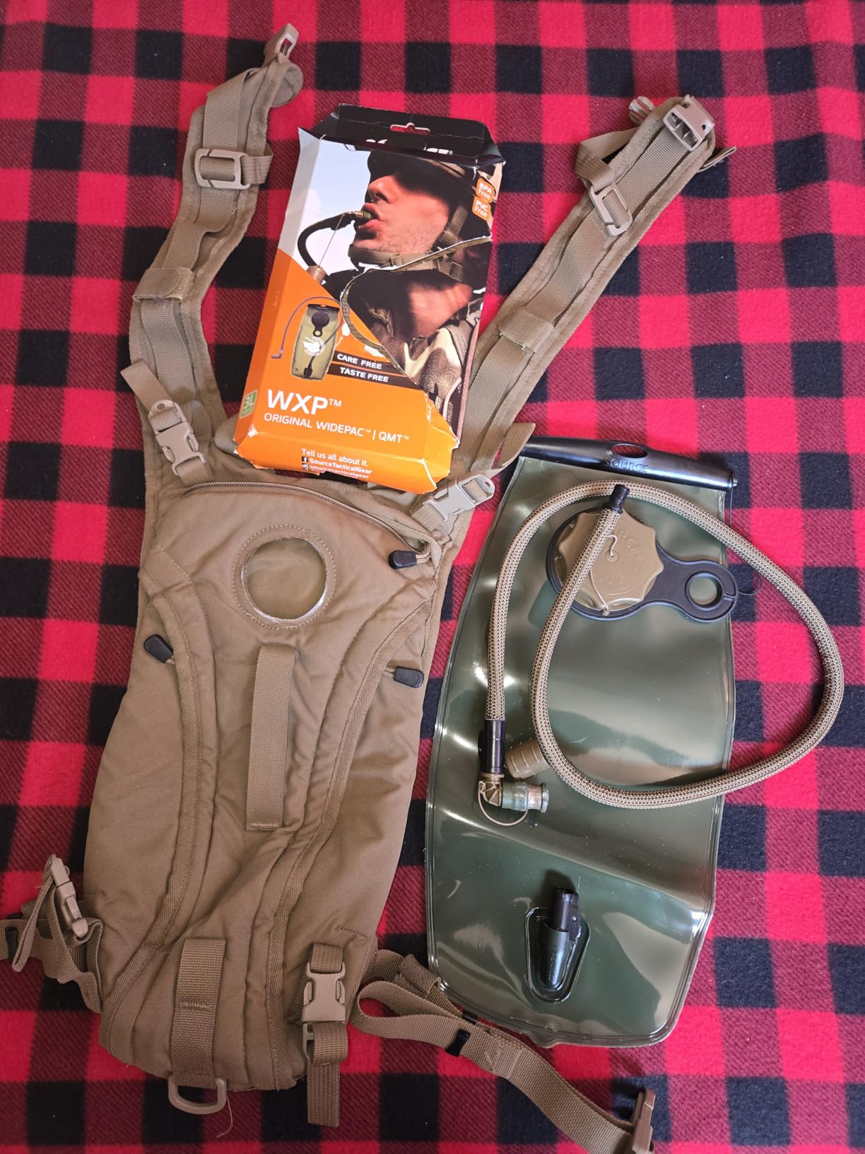 Source Hydration Bladder WXP - 3 Liter (100oz) Water Bladder with High Flow Storm Valve - Featuring All Hydration Technology Advantages customer photo 2