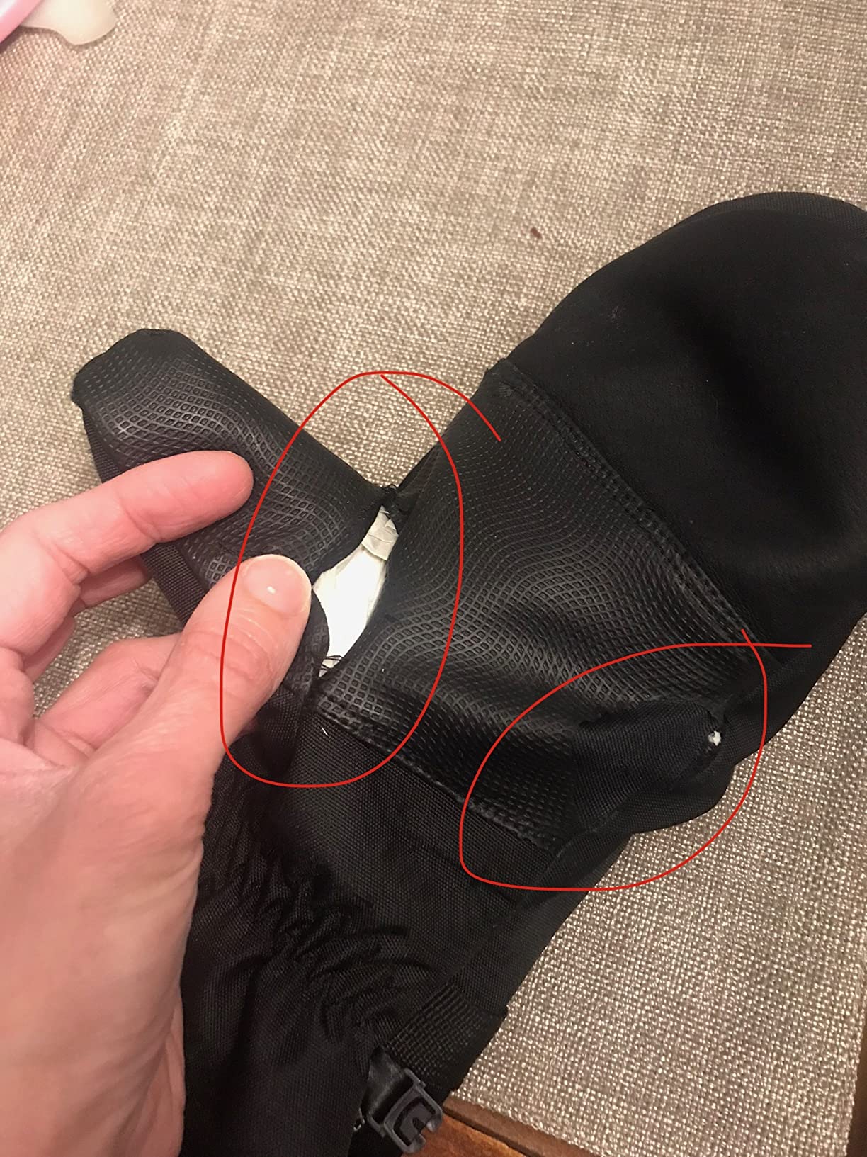 Gordini Mens Gore Gauntlet Mitten customer photo 2