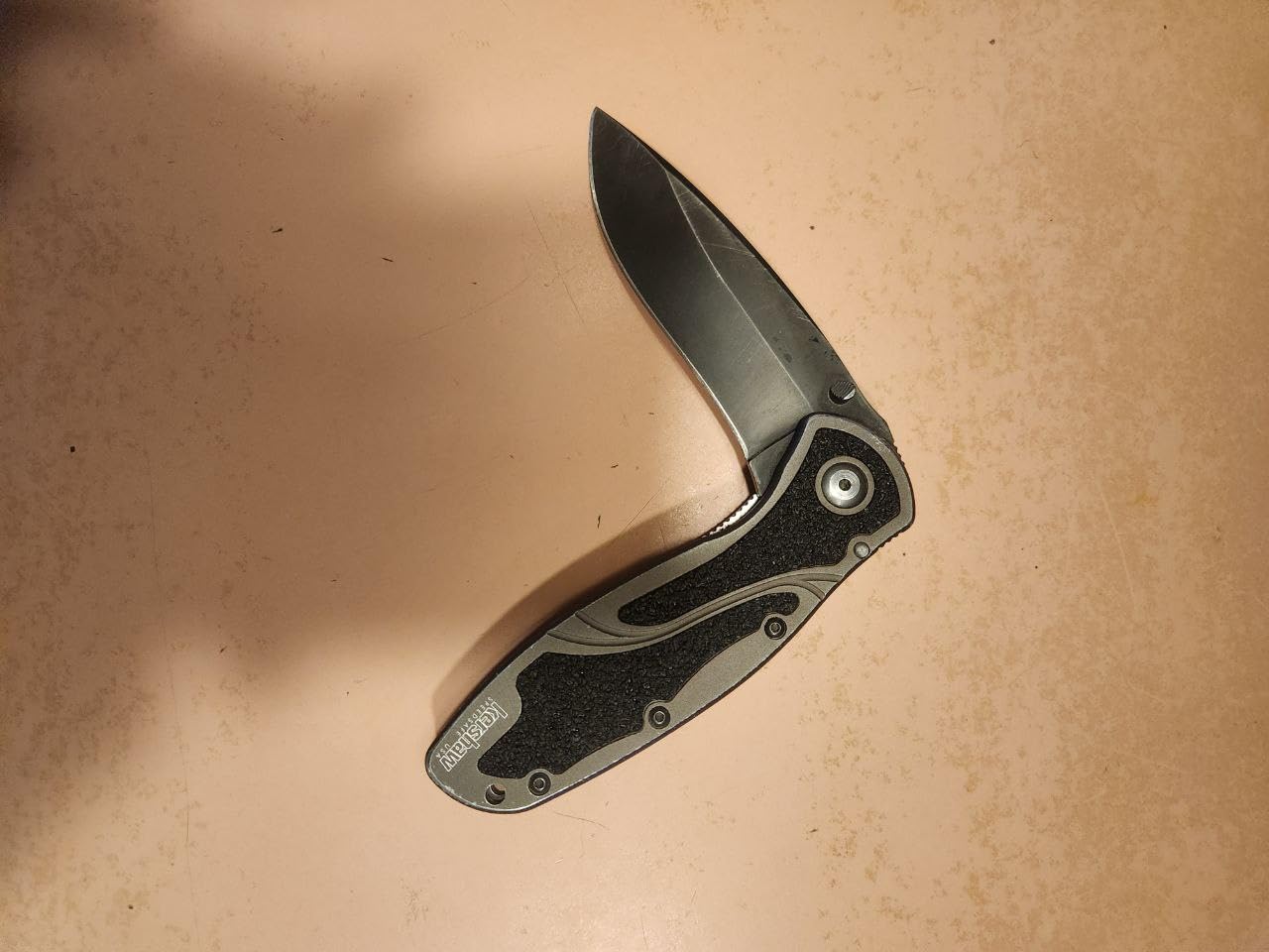 Kershaw Blur Pocket Knife, Olive and Black, 3.4 Inch Steel Recurve Plain Edge Blade, EDC with Assisted Opening, USA Made, Reversible Pocketclip, Everyday Carry Pocket Knife for Men and Women customer photo 2