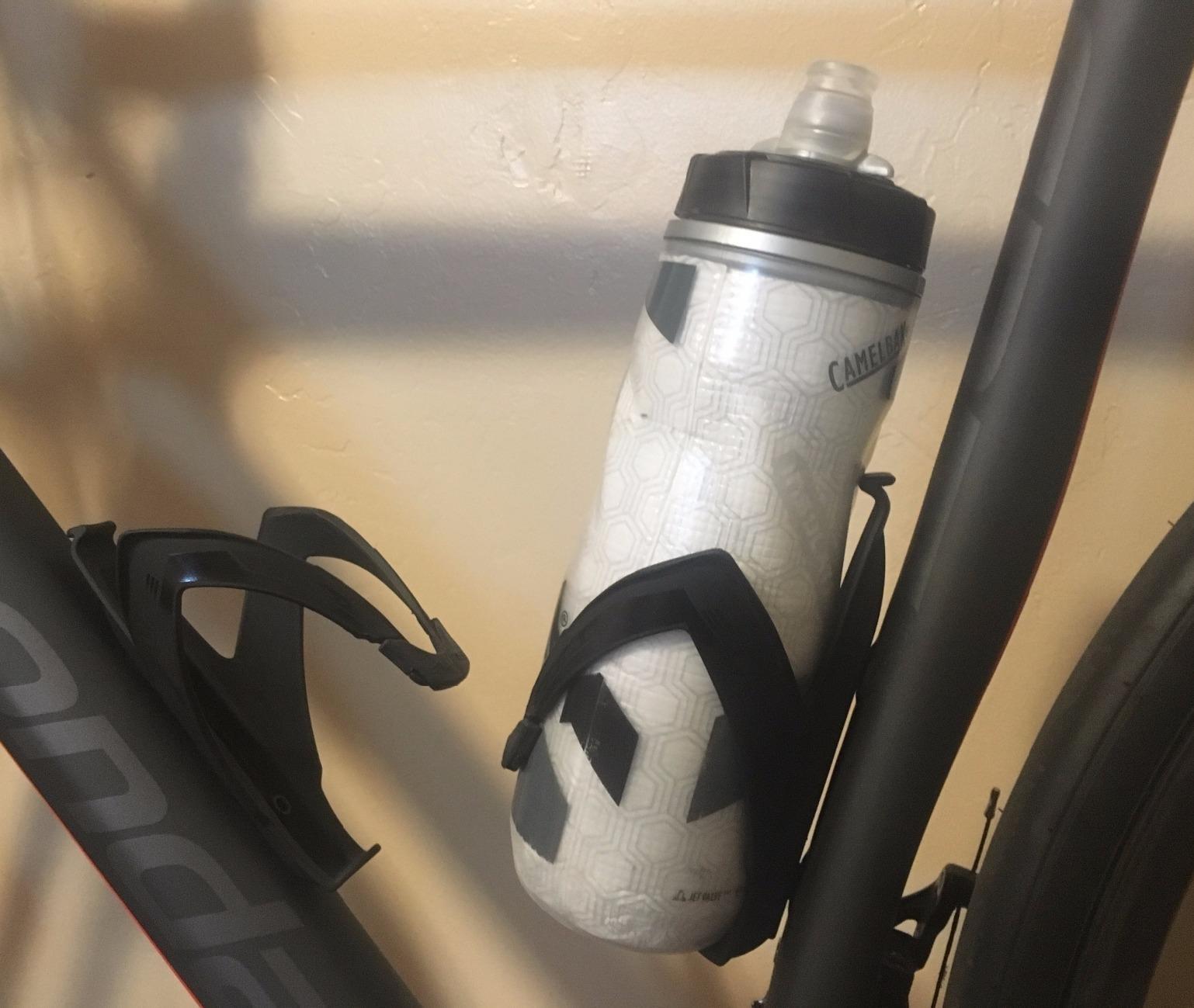 Elite Custom Race Cage - Soft Touch Black with Black Graphics, Pro-Level Bottle Cage for Road and MTB Bikes - Adaptive Rubber System, Fiber-Reinforced FRP Body, Secure Grip and Vibration Absorption customer photo 2
