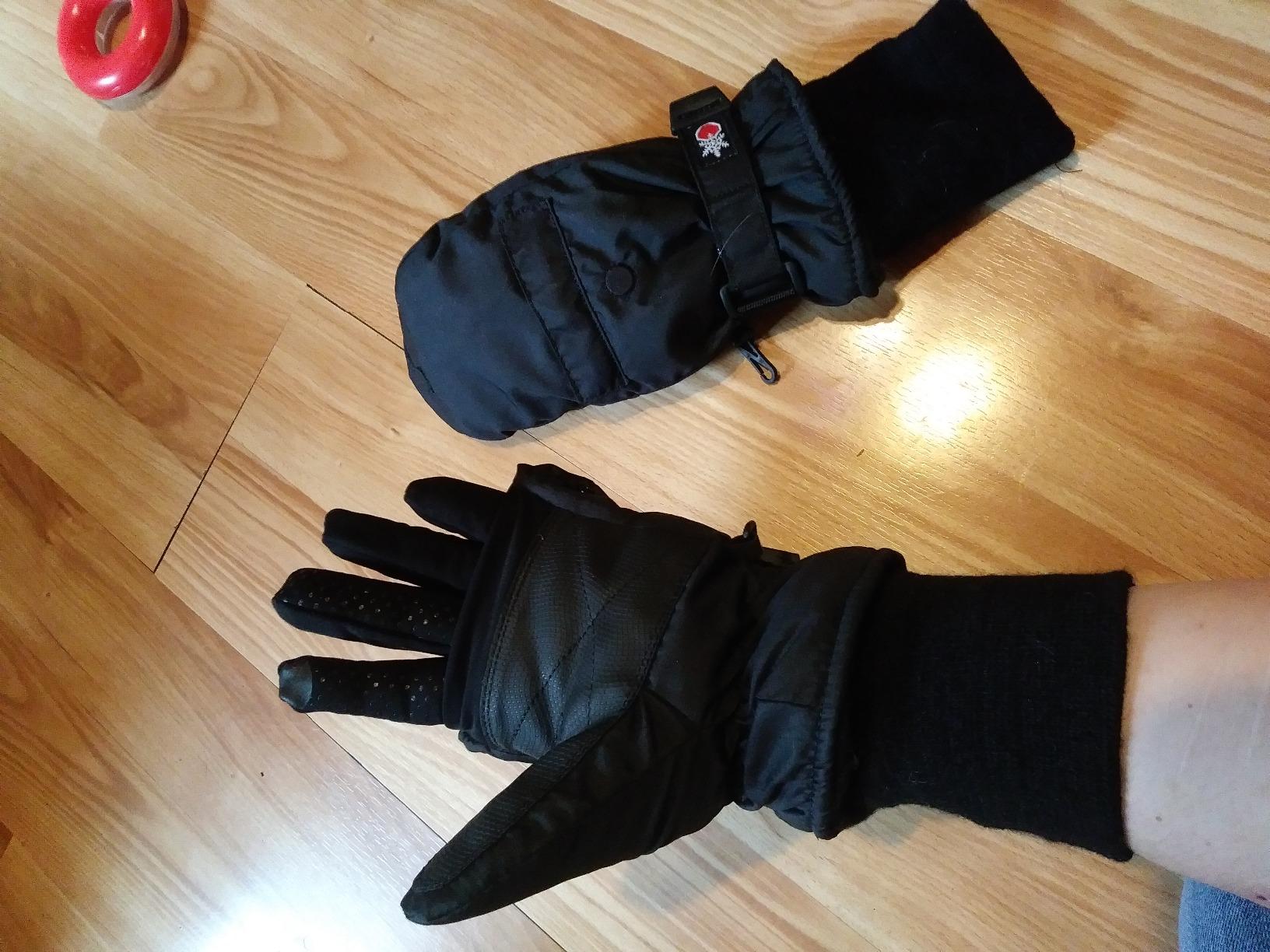 SnowStoppers Treeline eMitt - Extra Warm, Multi-purpose Flip-top Mitten/Glove customer photo 1