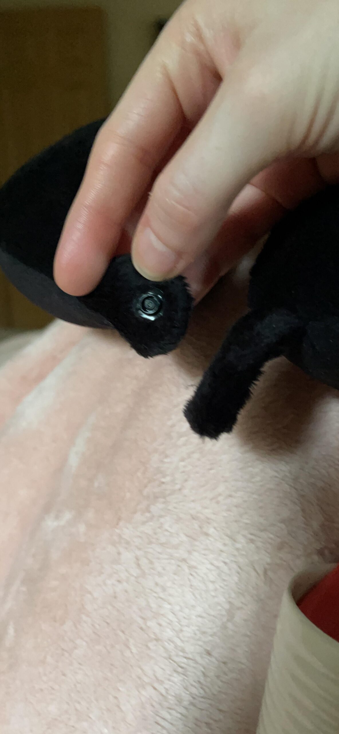 Cloudz Dual Comfort Microbead Airplane Travel Neck Pillow. Super Soft Cozy Plush Fabric on One Side, Cool Relaxing Spandex on The Other! Customize Your Comfort and Support at Home or On The Go! Grey customer photo 1