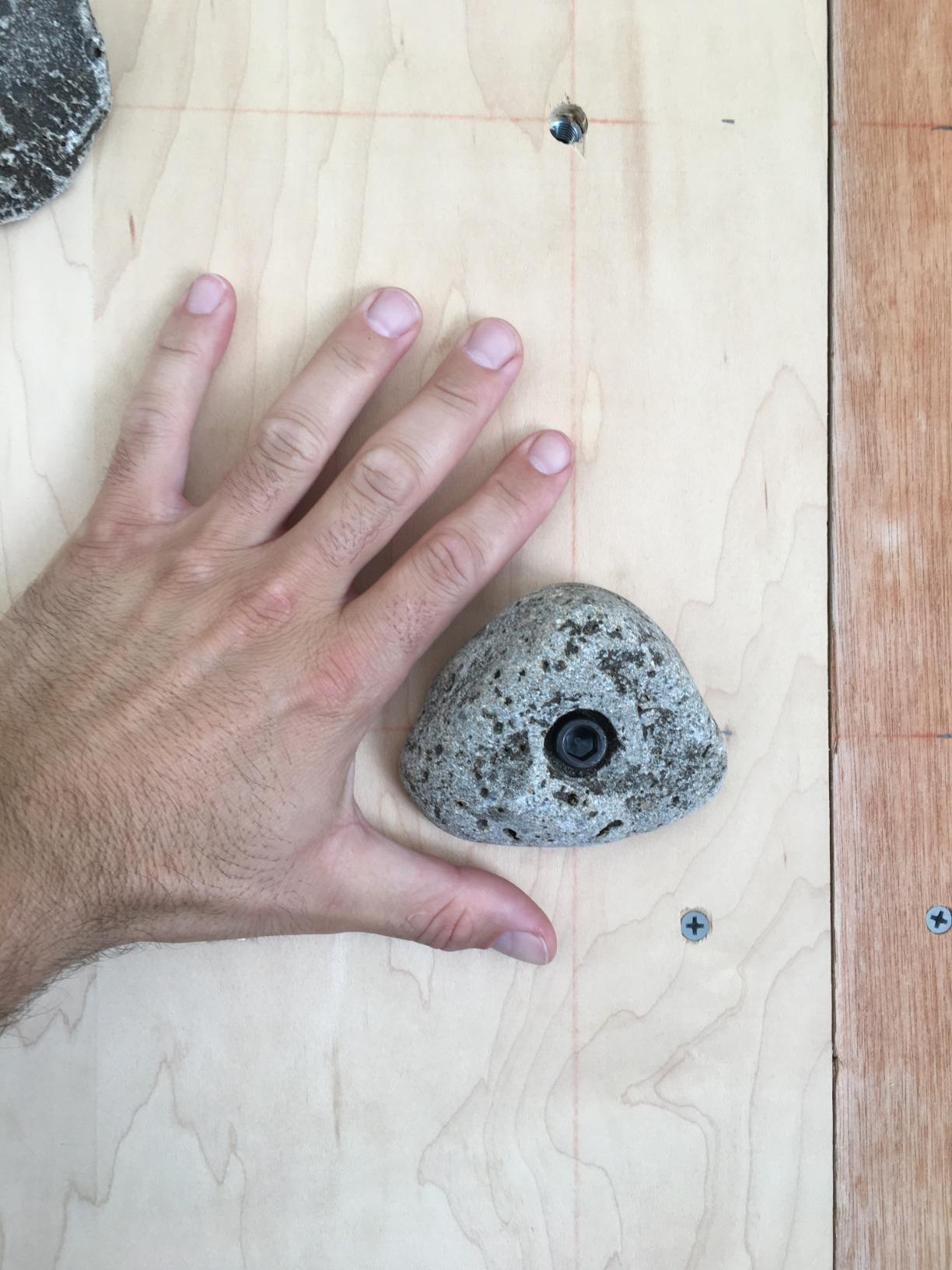 50 Large Kids Bolt-on Rock Climbing Holds with Hardware, Made in the U.S.A customer photo 1